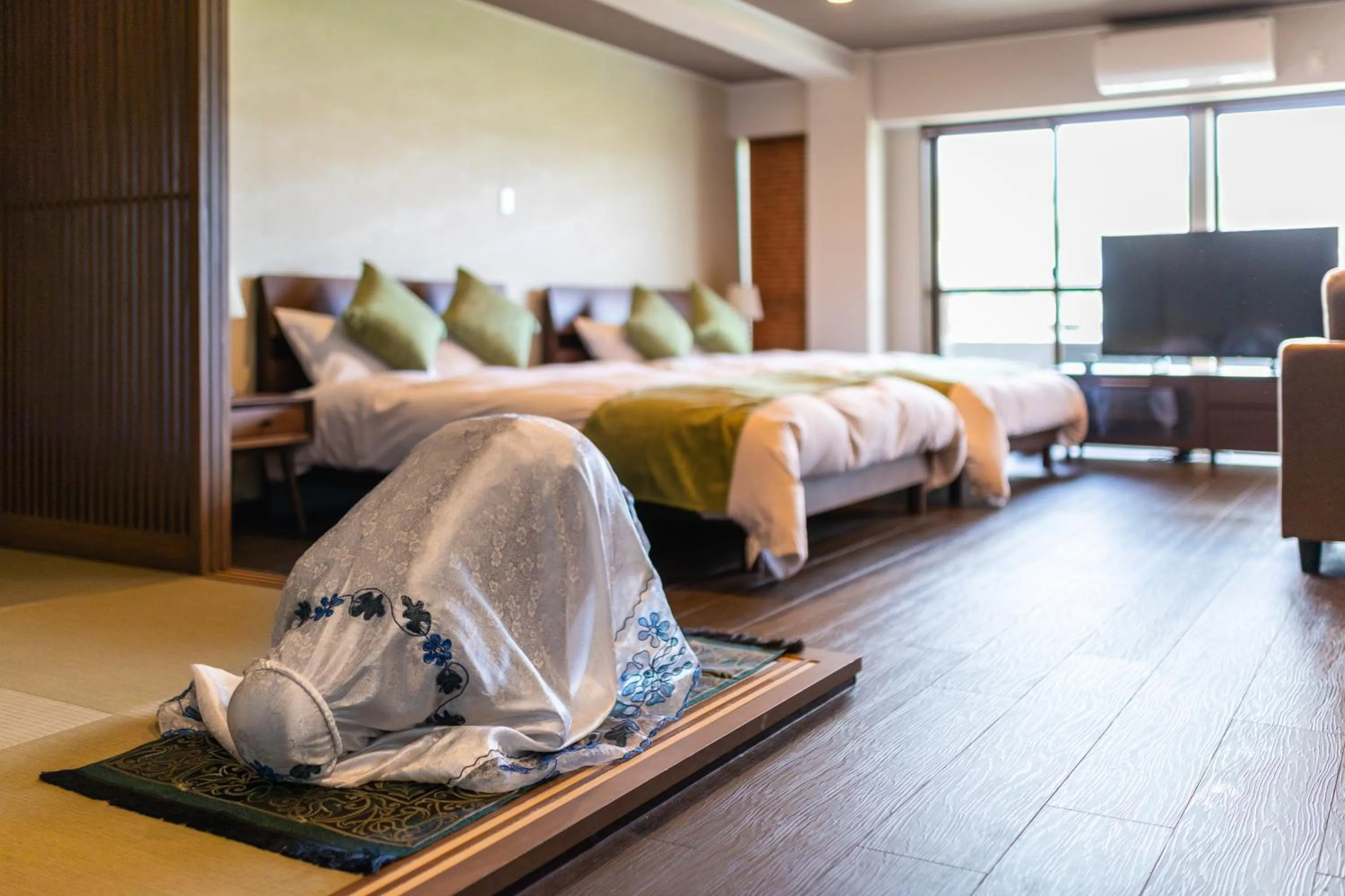 Other, Bed in Kyoto Riverview House Kyoraku