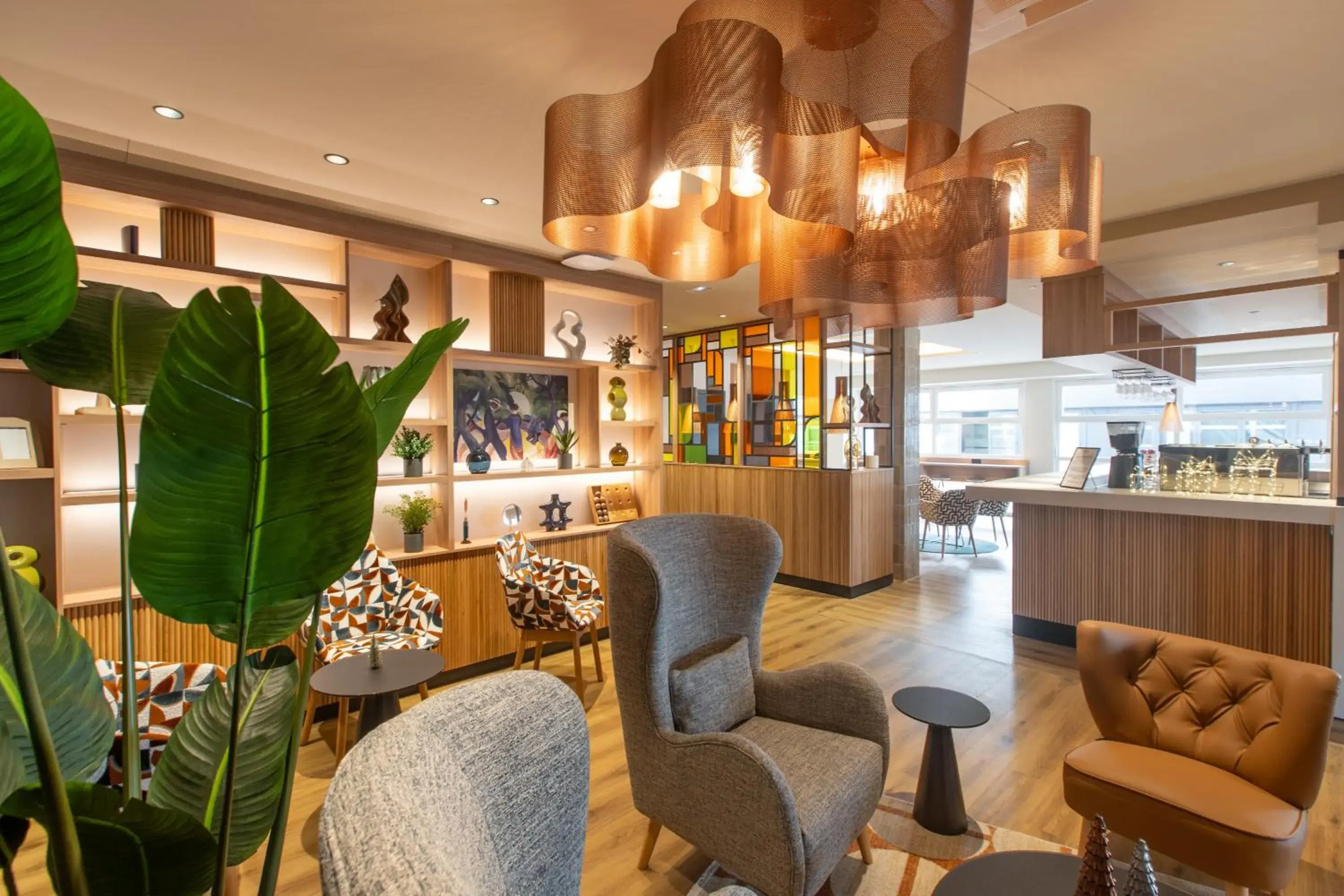 Lounge or bar in Campanile Reims Centre - Cathedrale Lounge or bar in Campanile Reims Centre - Cathedrale