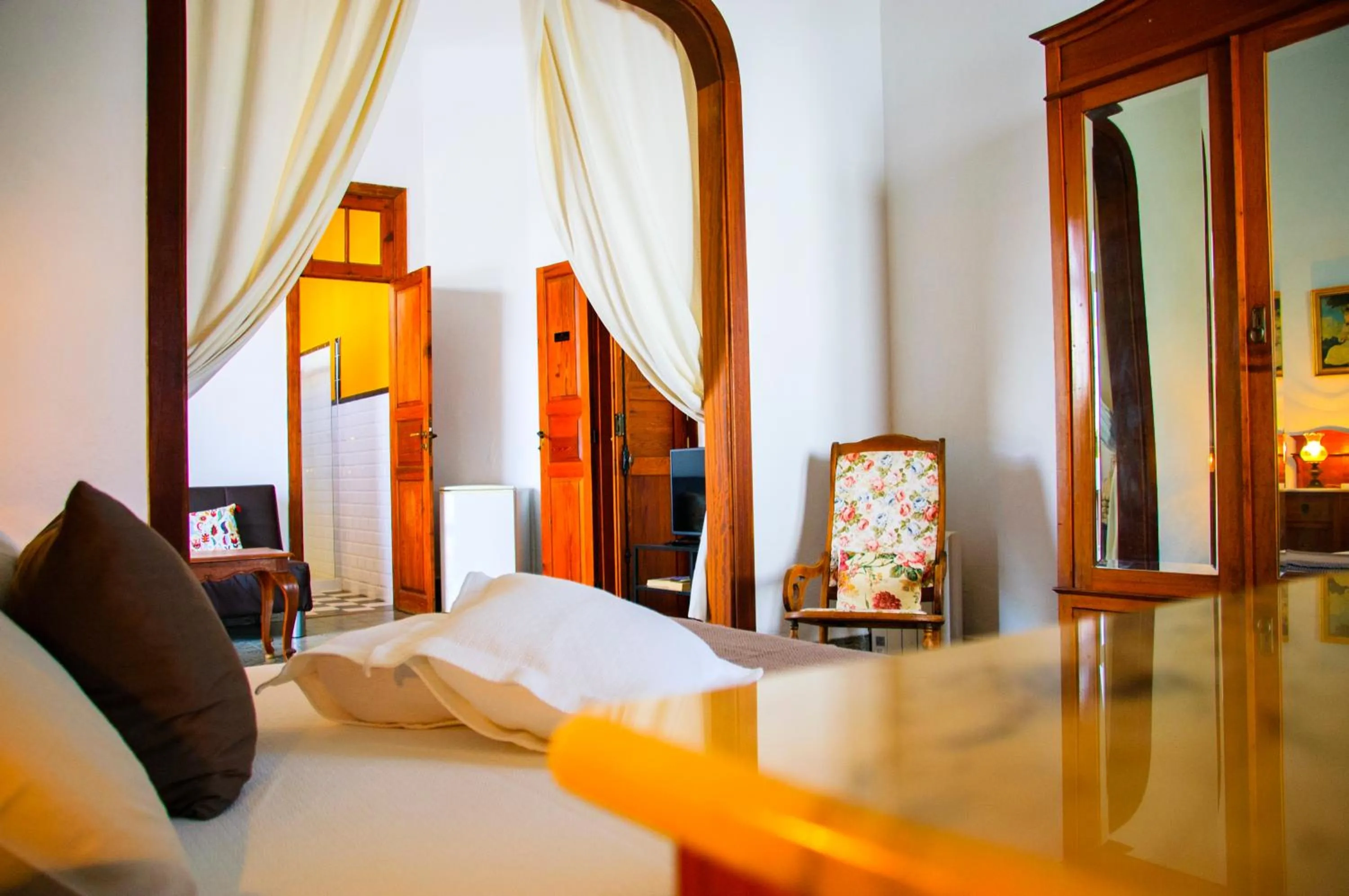 Decorative detail, Bed in Casa Rural Villa Lola Y Juan