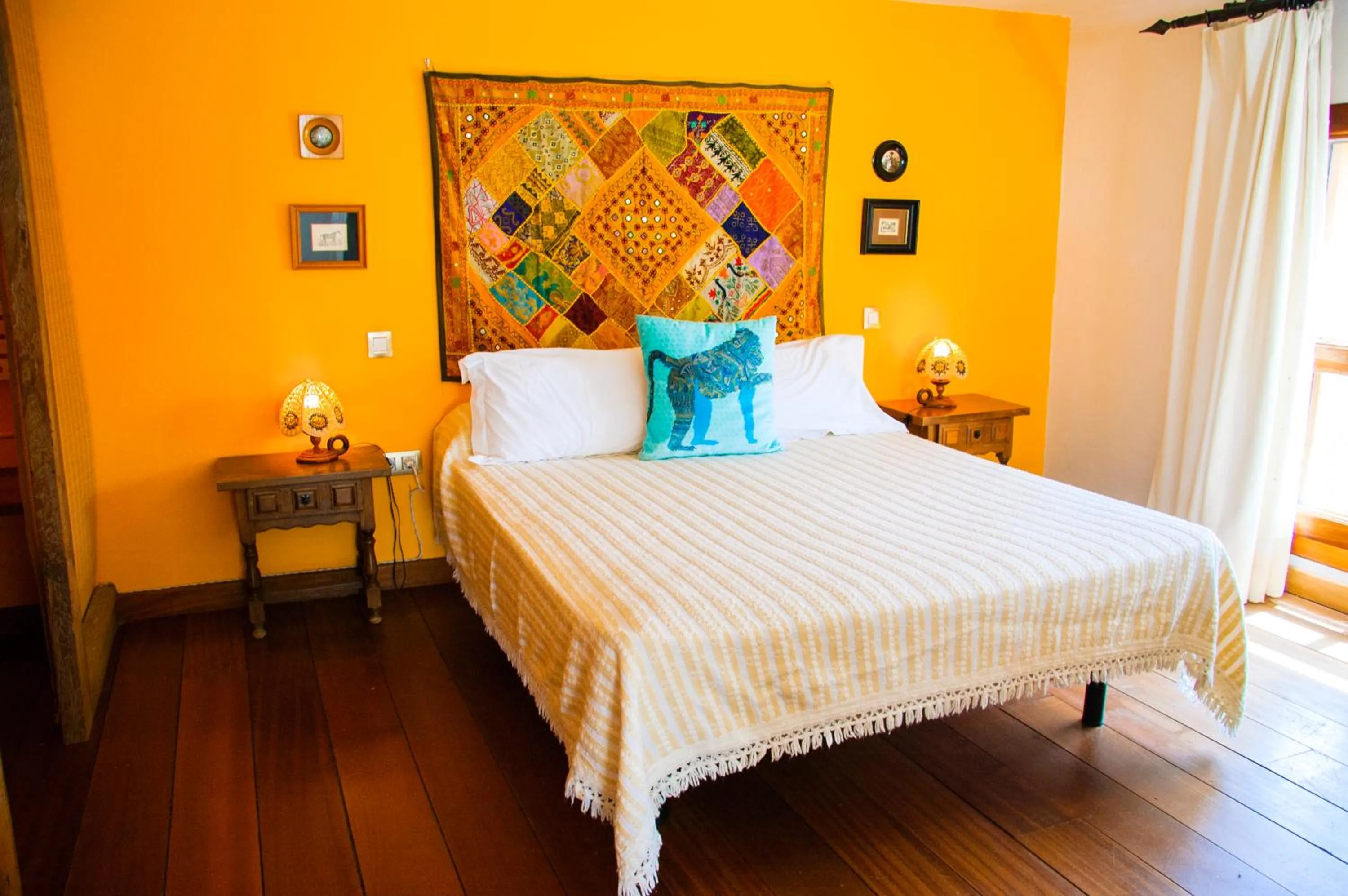 Bedroom, Bed in Casa Rural Villa Lola Y Juan