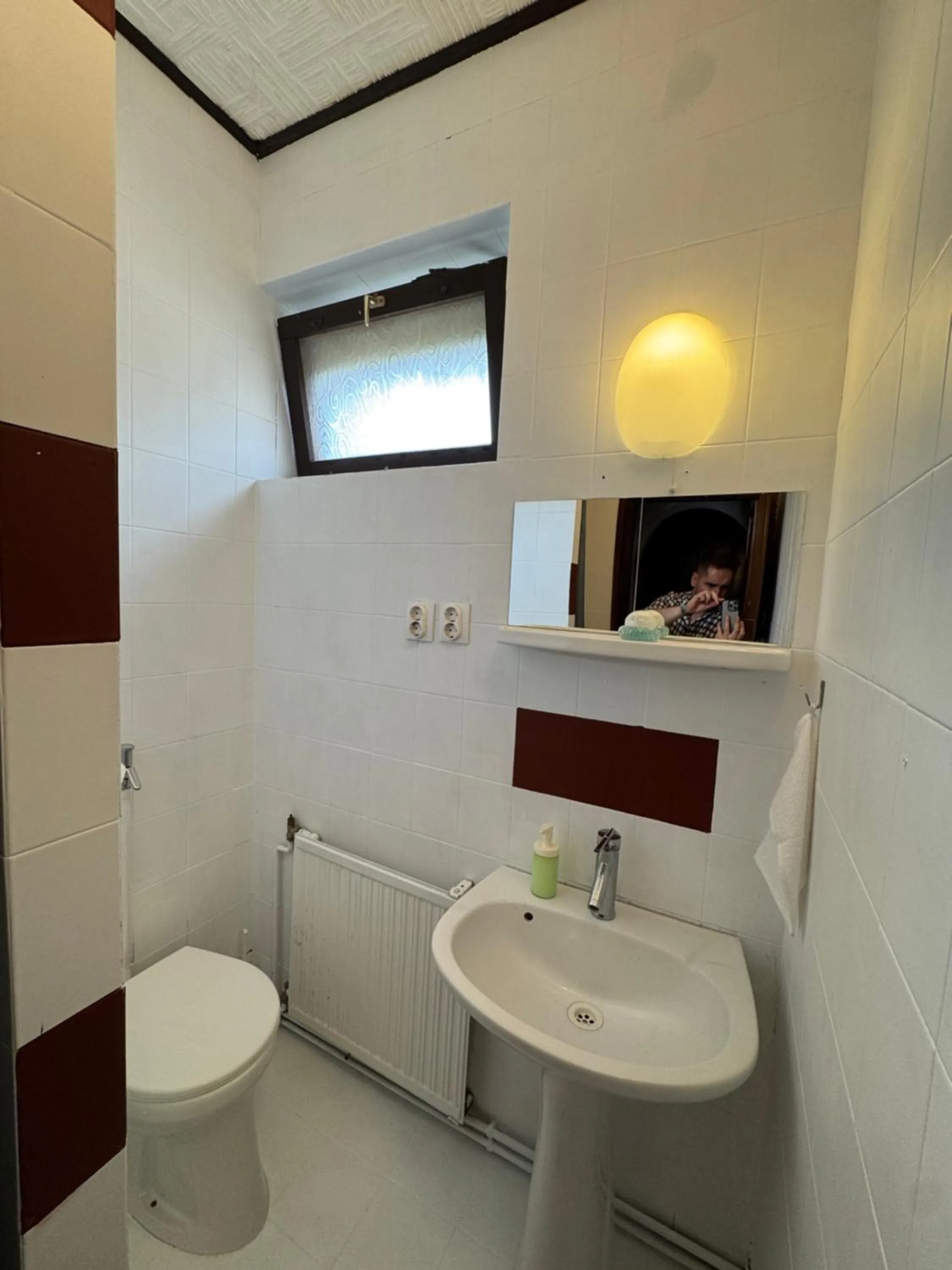 Bathroom in Palota Hostel