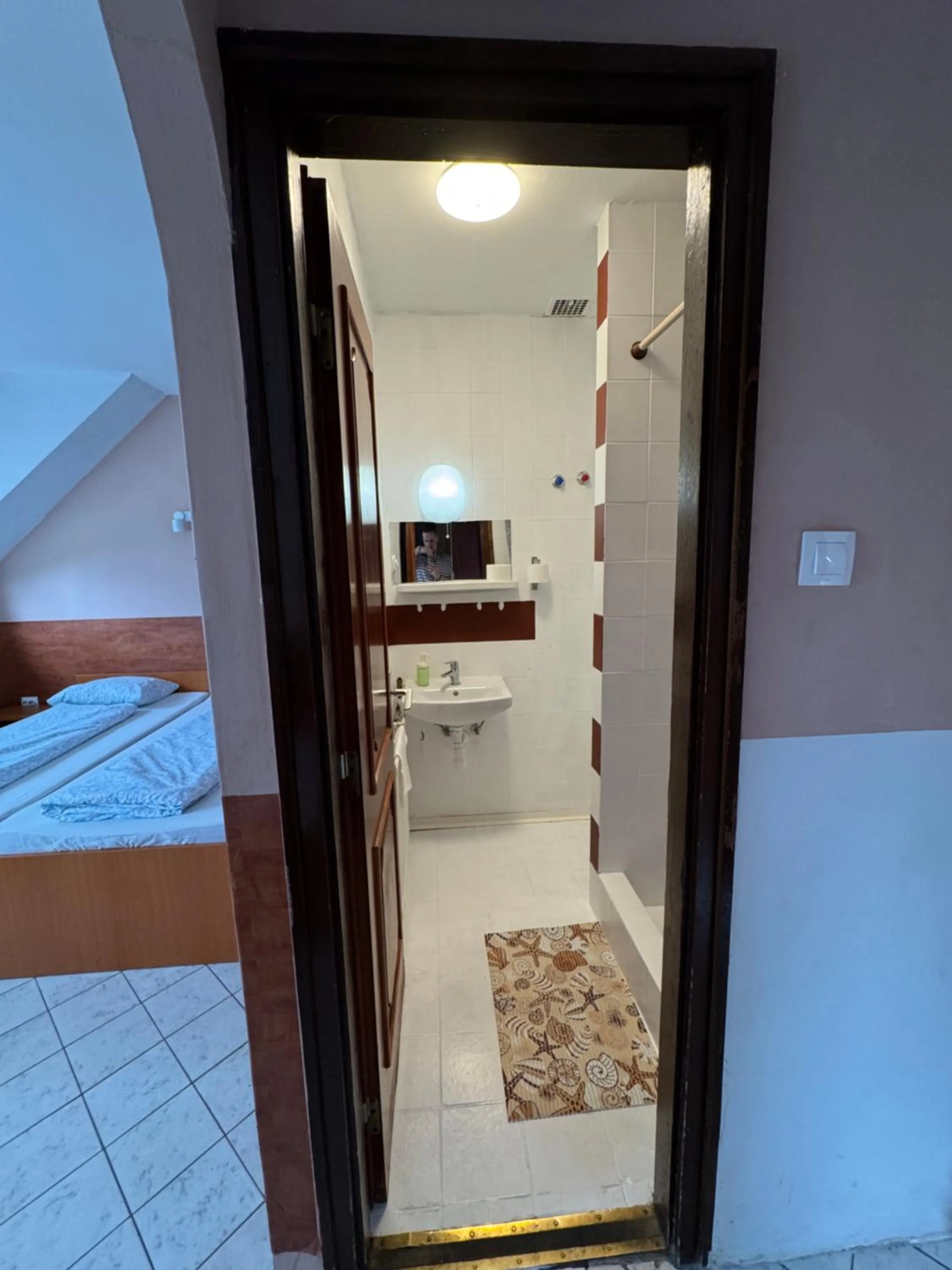 Bathroom in Palota Hostel