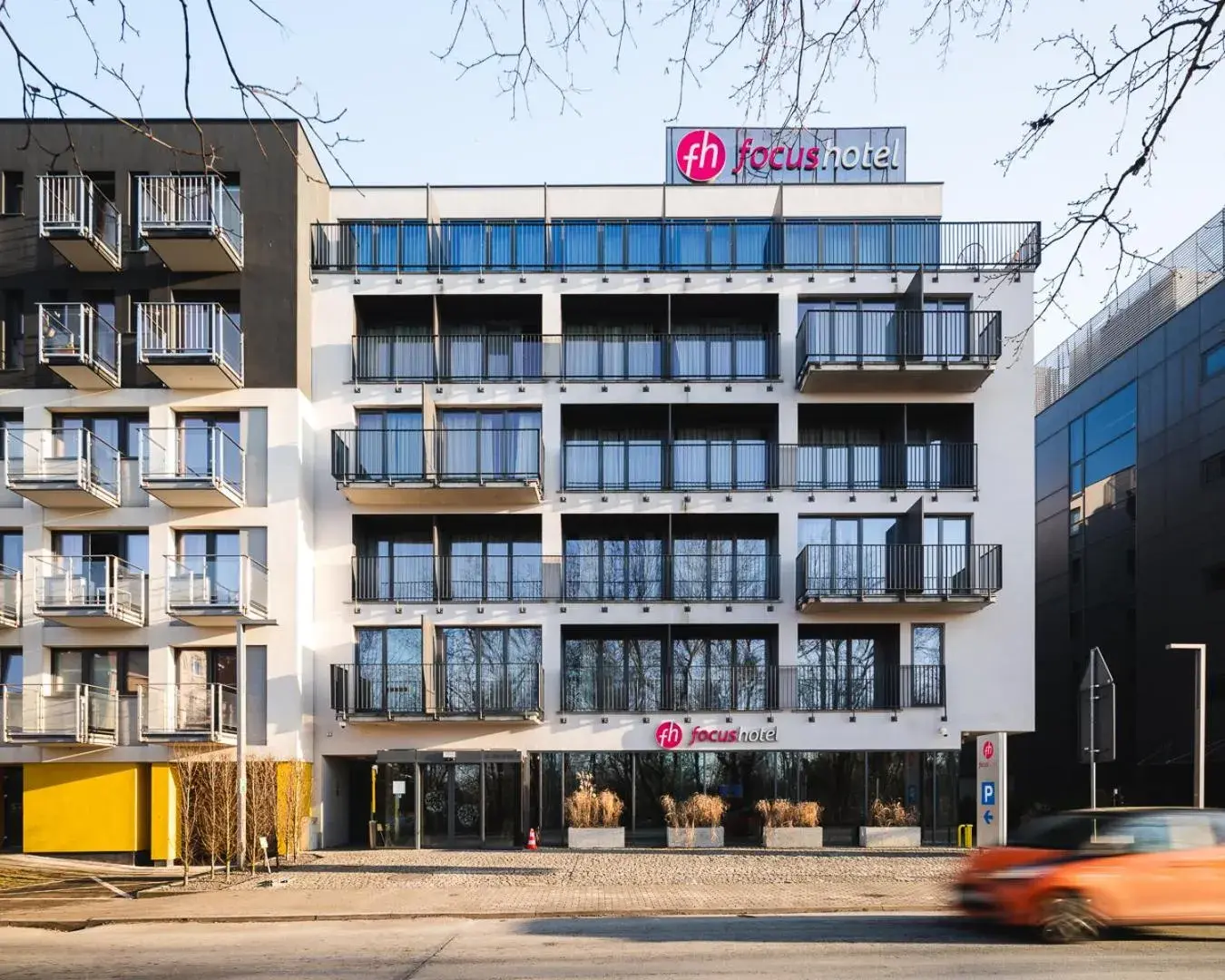 Property building in Focus Hotel Poznań Property building in Focus Hotel Poznań