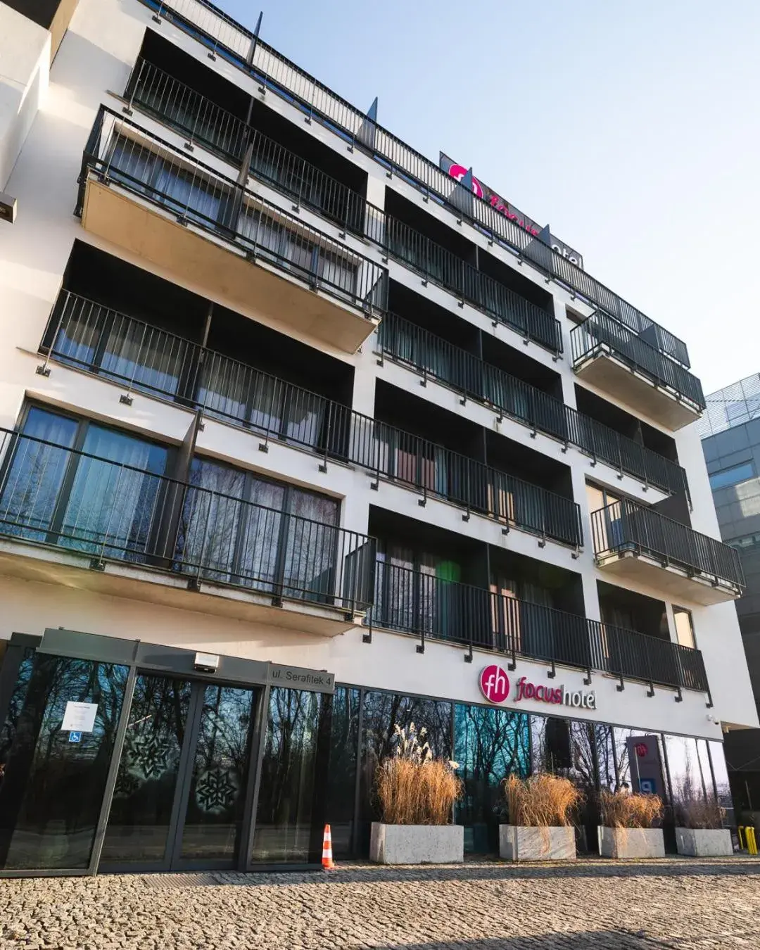 Property building in Focus Hotel Poznań Property building in Focus Hotel Poznań