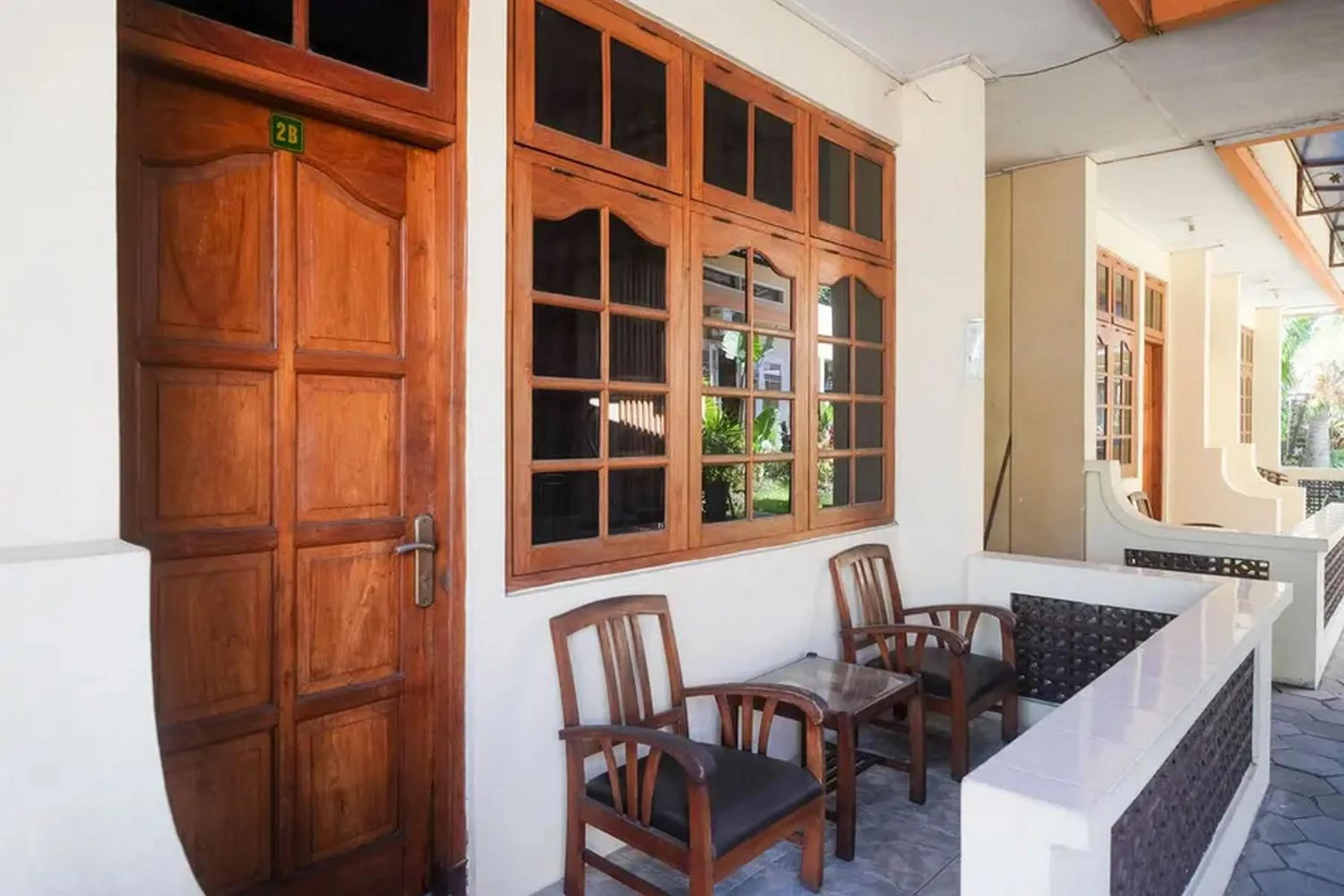 Balcony/Terrace in RedDoorz Plus @ Laweyan