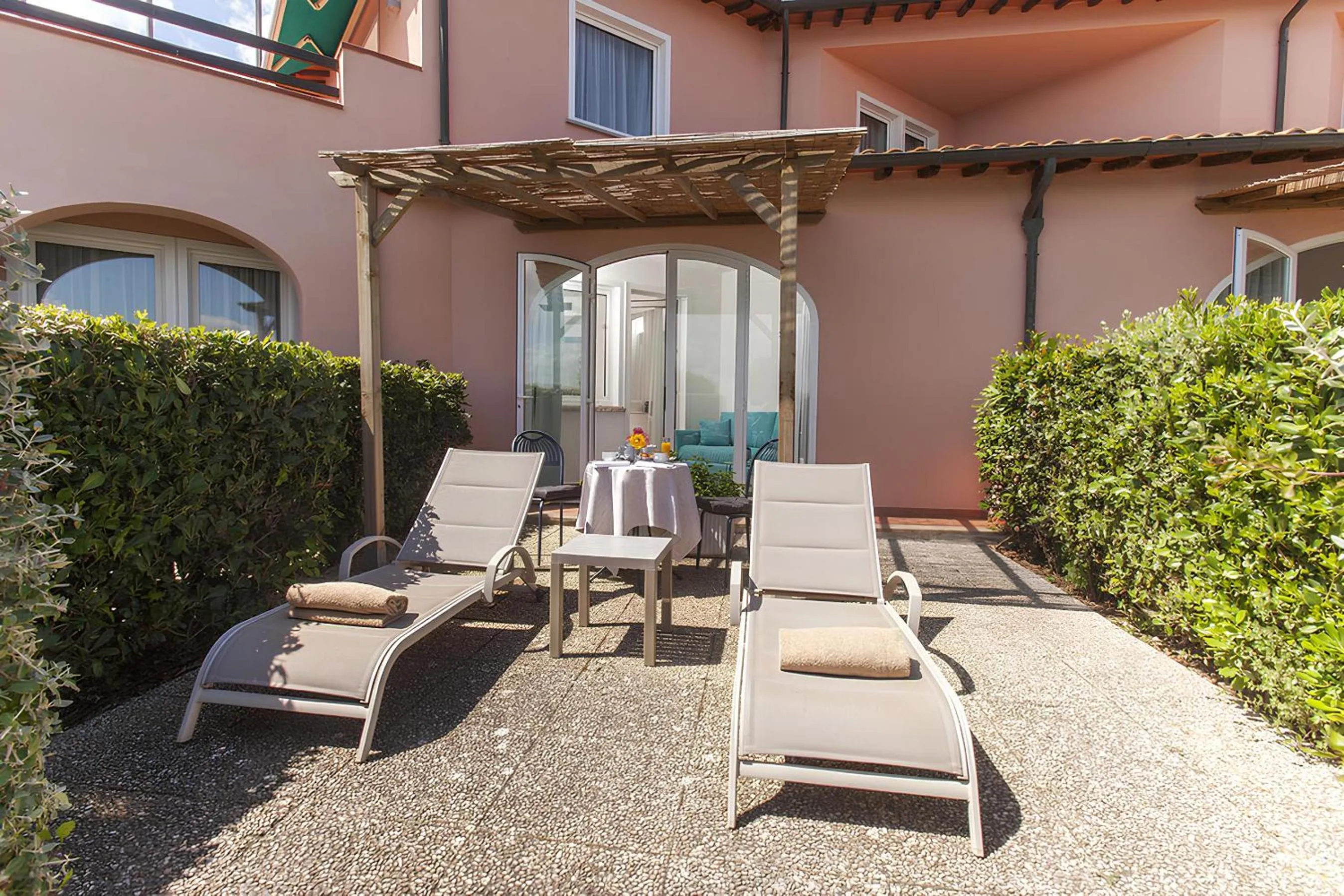 Garden in Hotel Villa Domizia