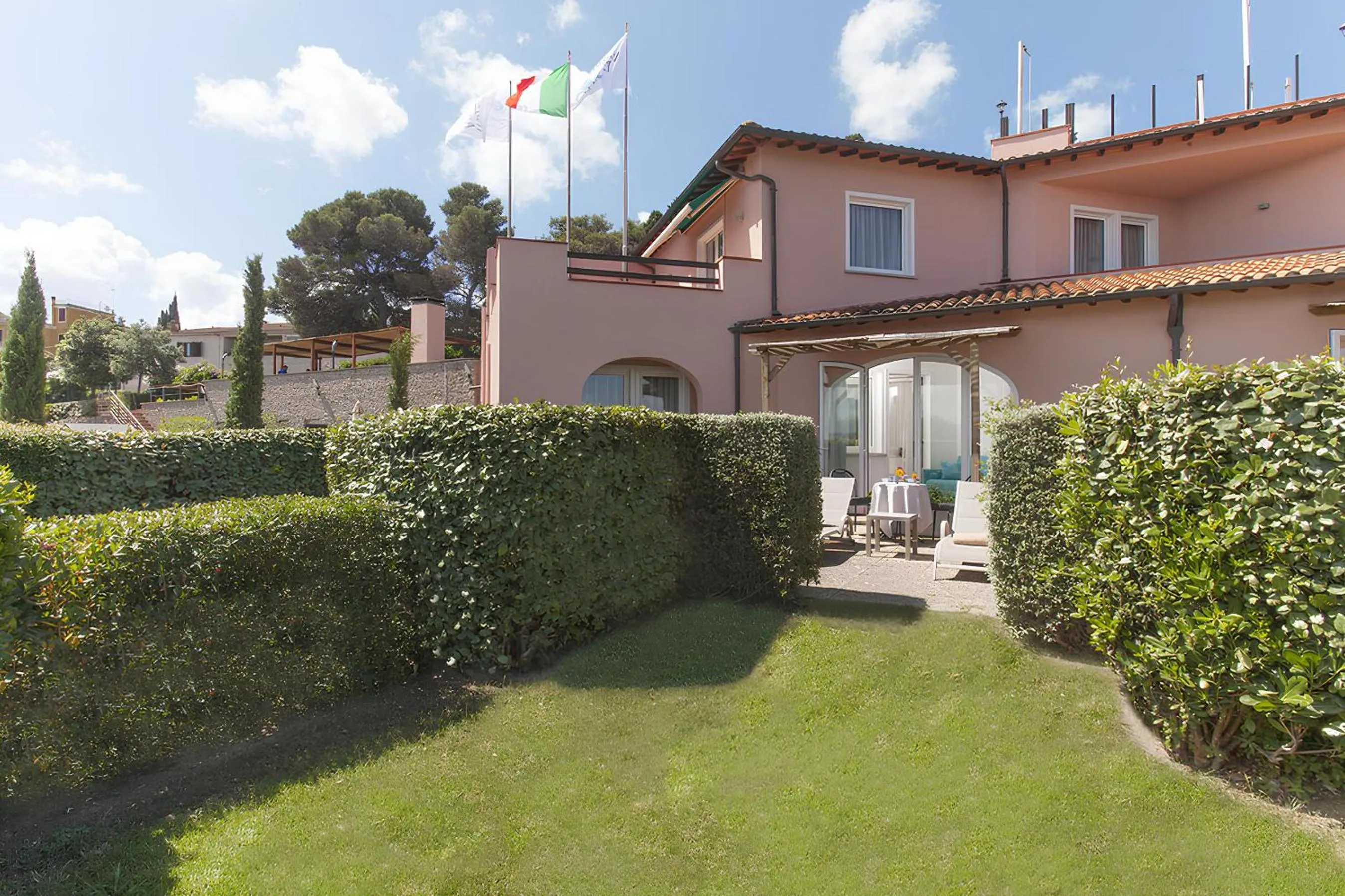 Garden in Hotel Villa Domizia