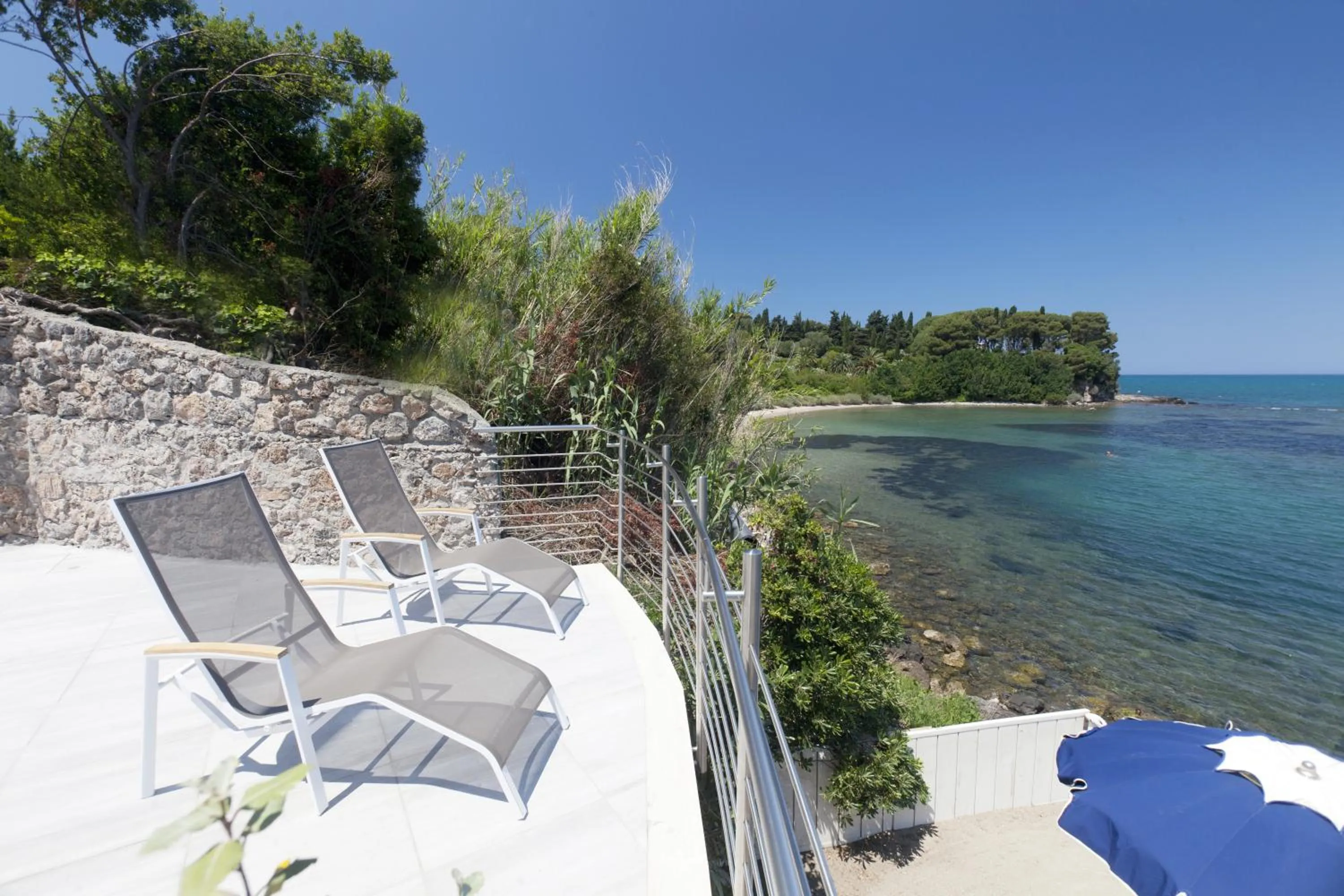 Balcony/Terrace in Hotel Villa Domizia