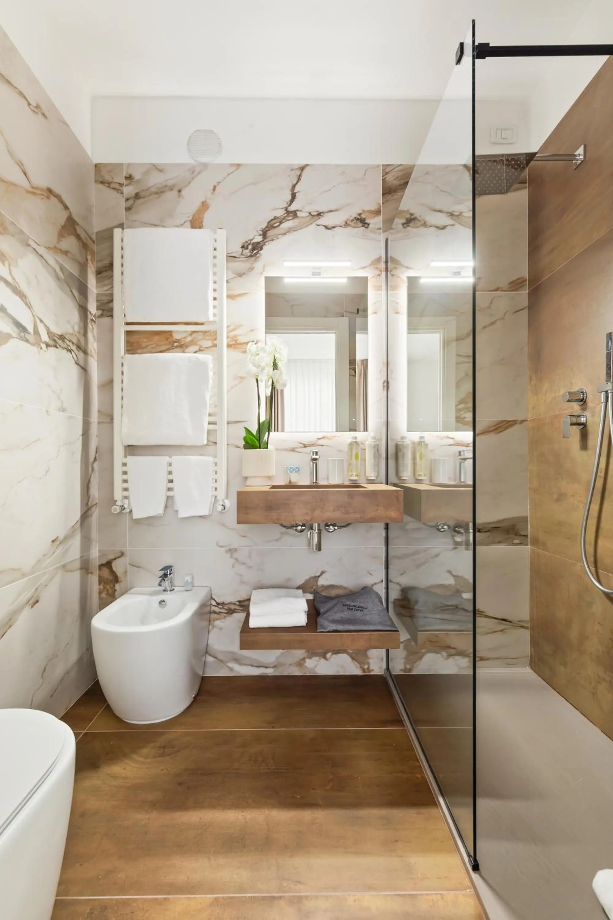 Bathroom in Hotel Villa Domizia