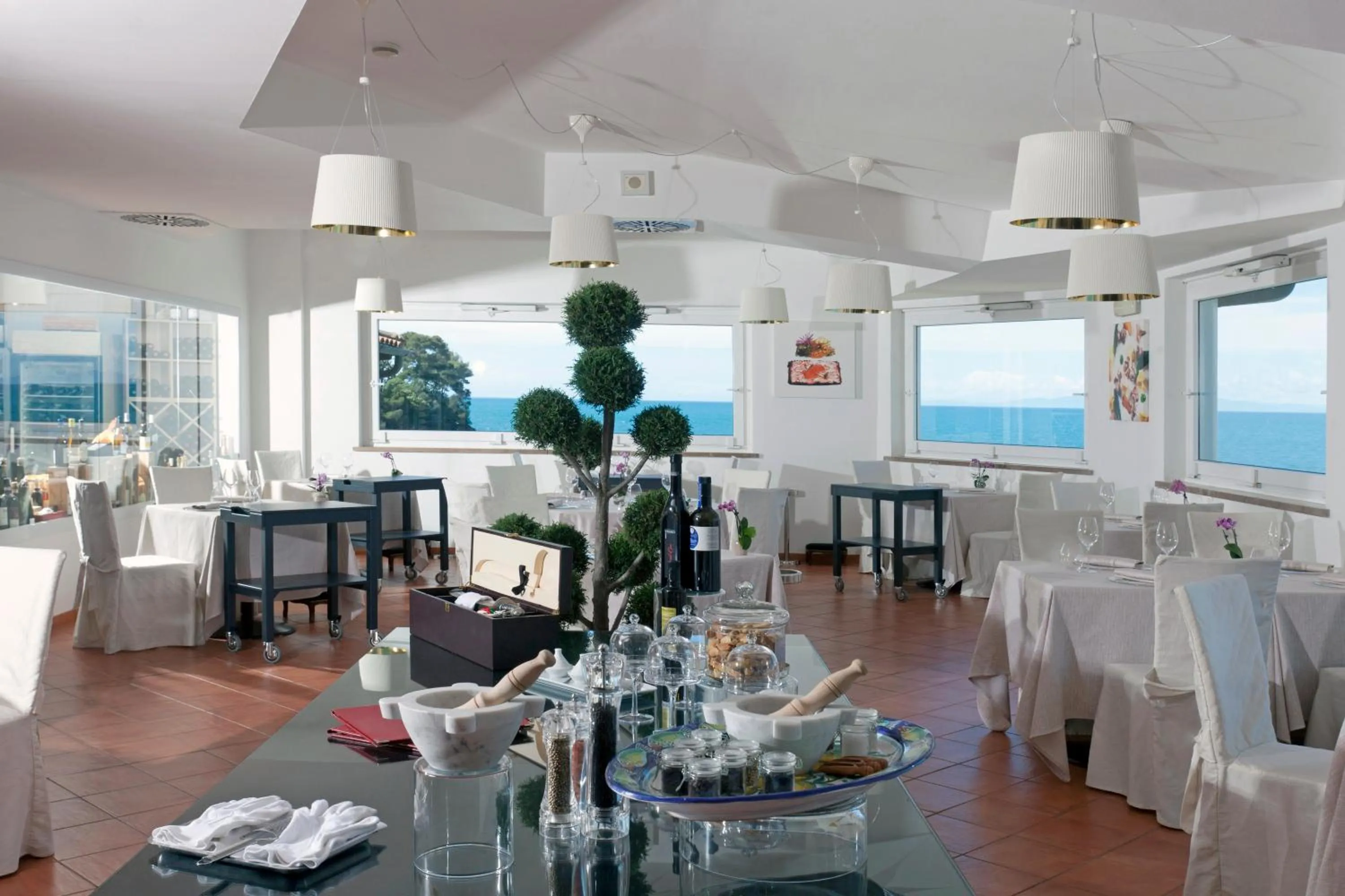 Restaurant/places to eat in Hotel Villa Domizia