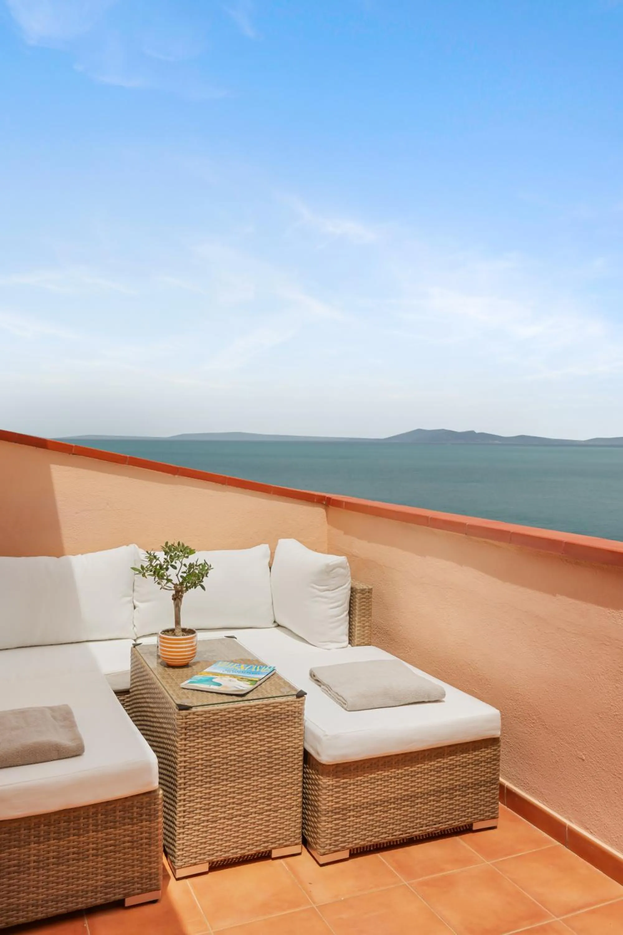 Balcony/Terrace in Hotel Villa Domizia