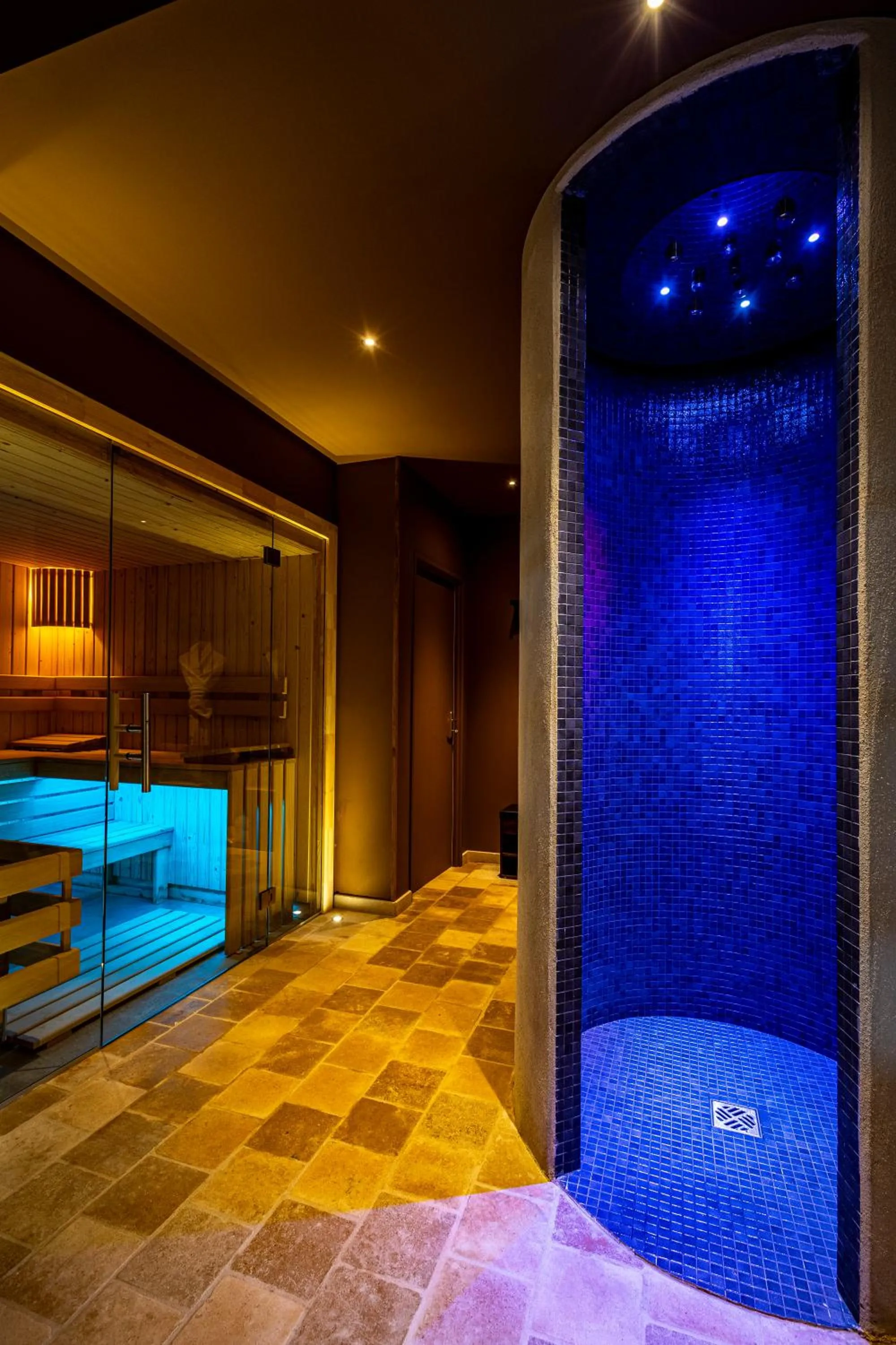 Spa and wellness centre/facilities in Domaine de Rymska & Spa - Relais & Châteaux