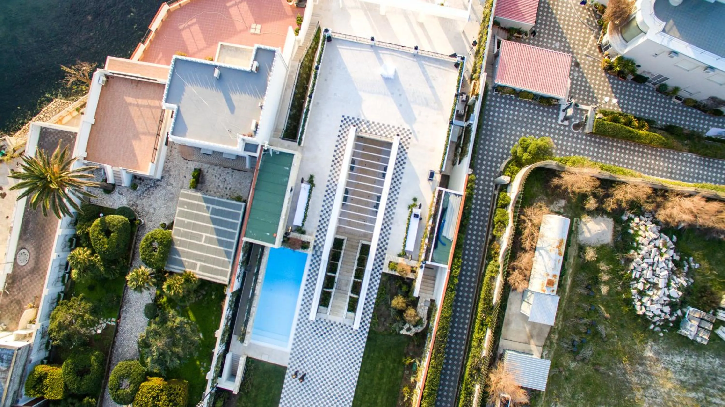 Bird's eye view in Villa Ascosa - Relais sul Mare