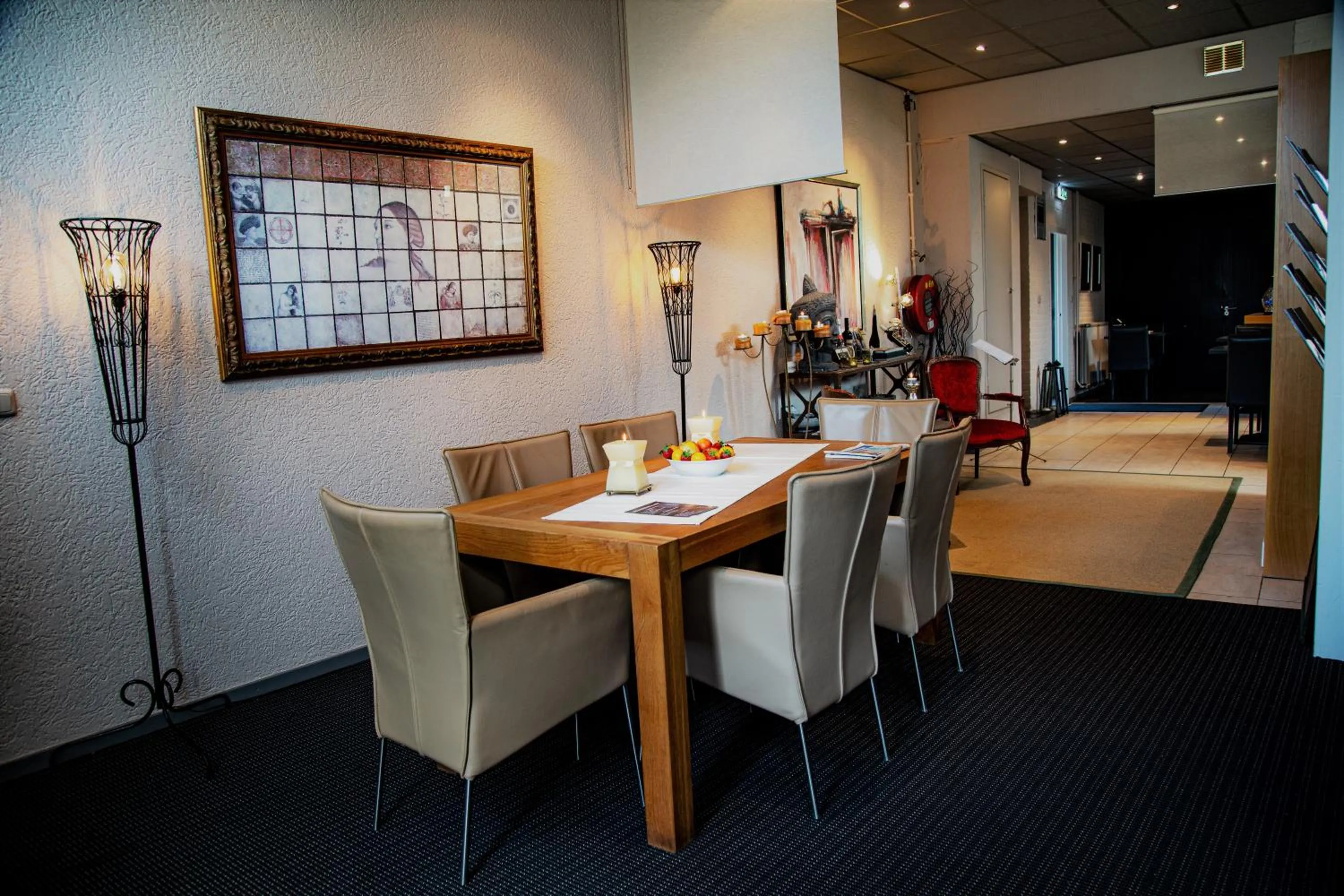 Communal lounge/ TV room in Gastenverblijf 't Smedenhuys