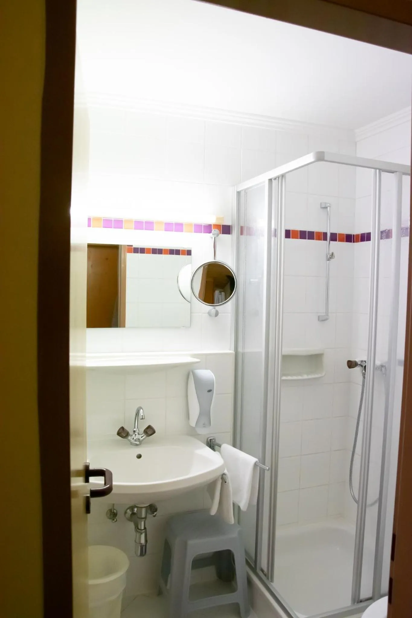 Shower in Hotel Burgstallerhof