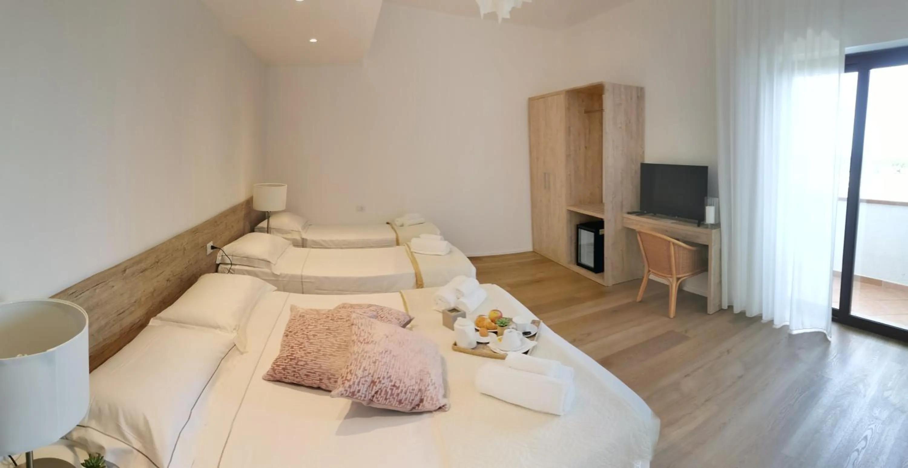 Bed in Hotel Onda Marina