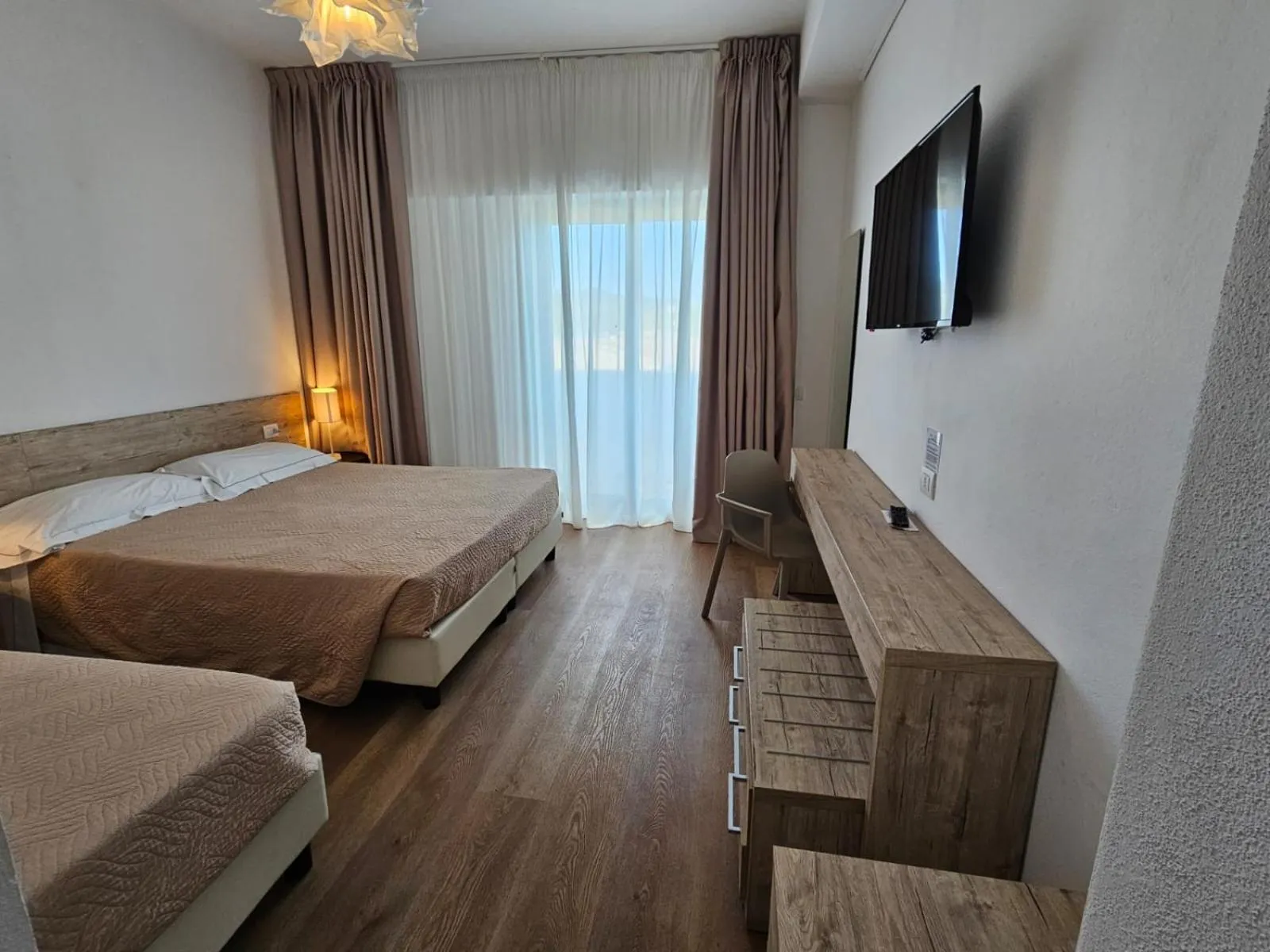 Bed in Hotel Onda Marina