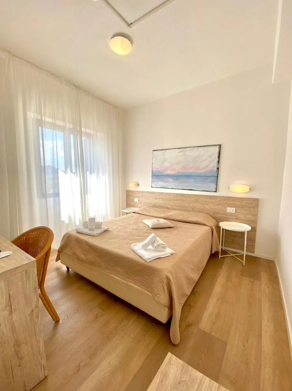 Bed in Hotel Onda Marina