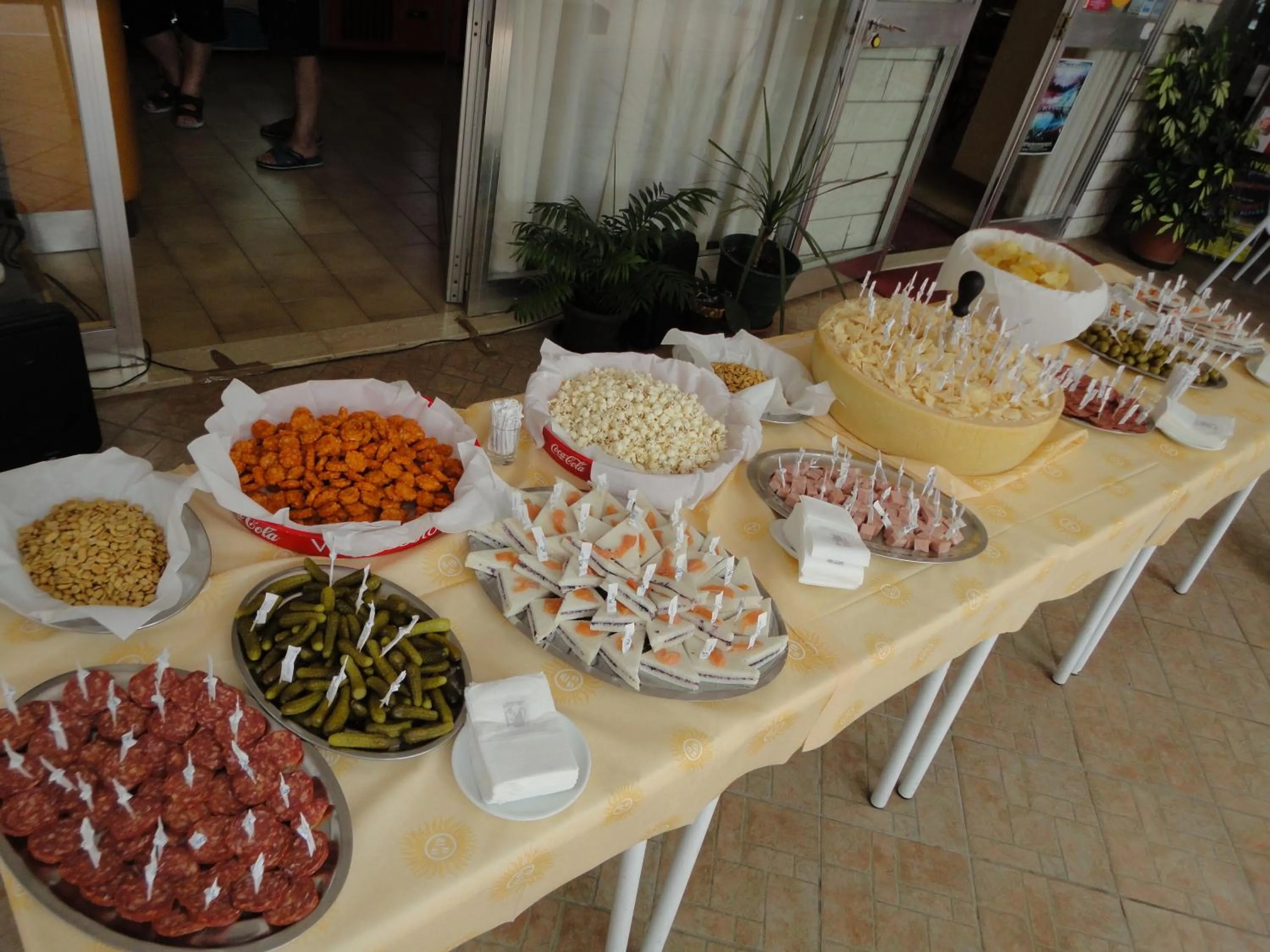 Food and drinks in Hotel Euromar