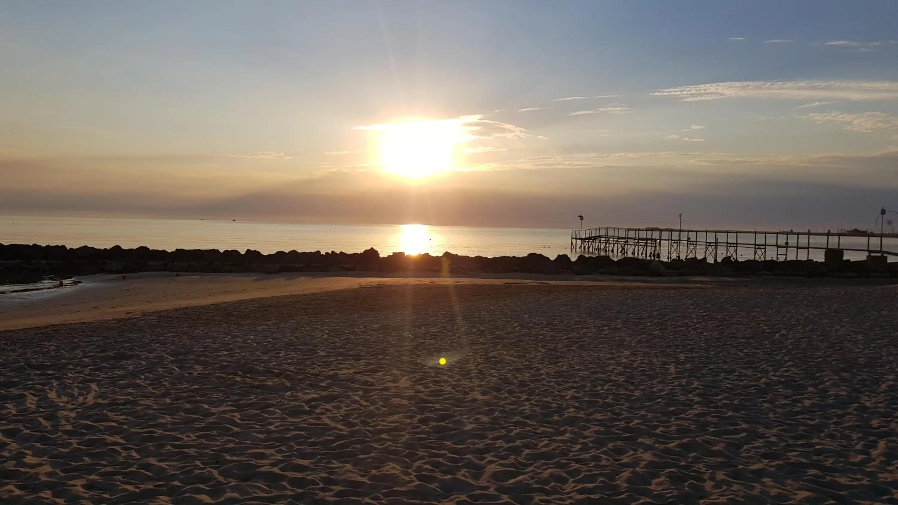 Sunrise in Hotel Euromar