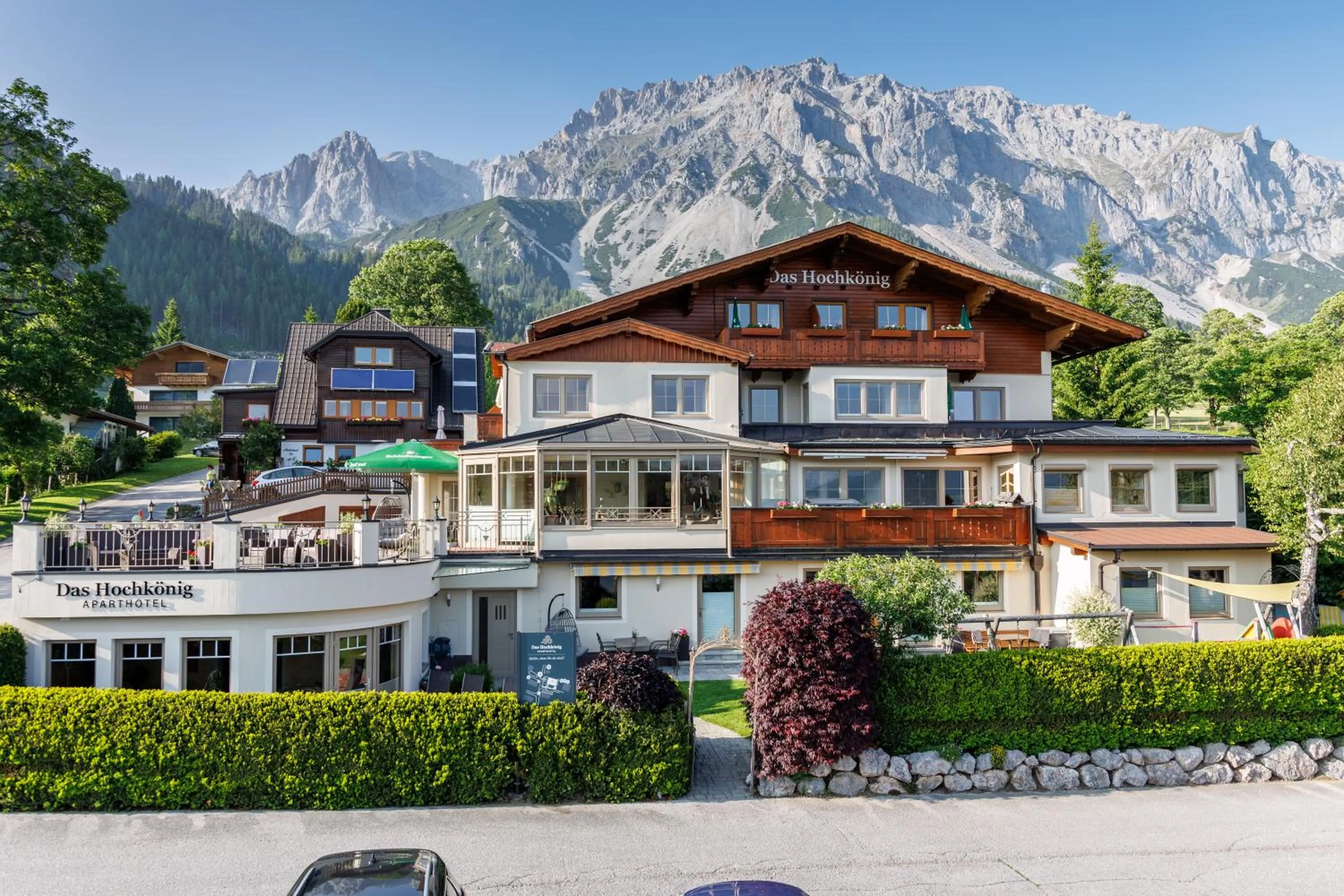 Property building in Aparthotel DAS Hochkönig