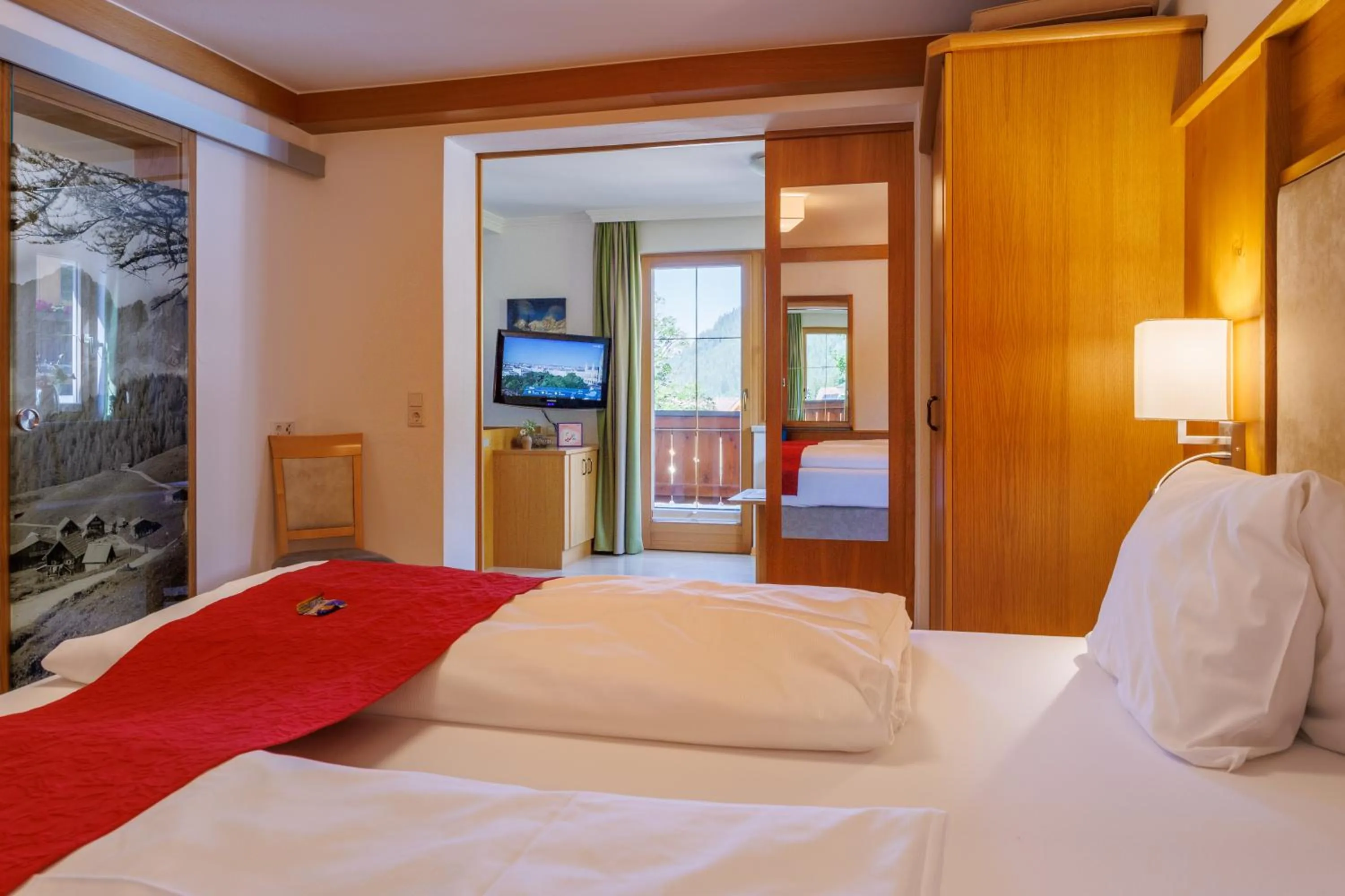 Property building, Bed in Aparthotel DAS Hochkönig