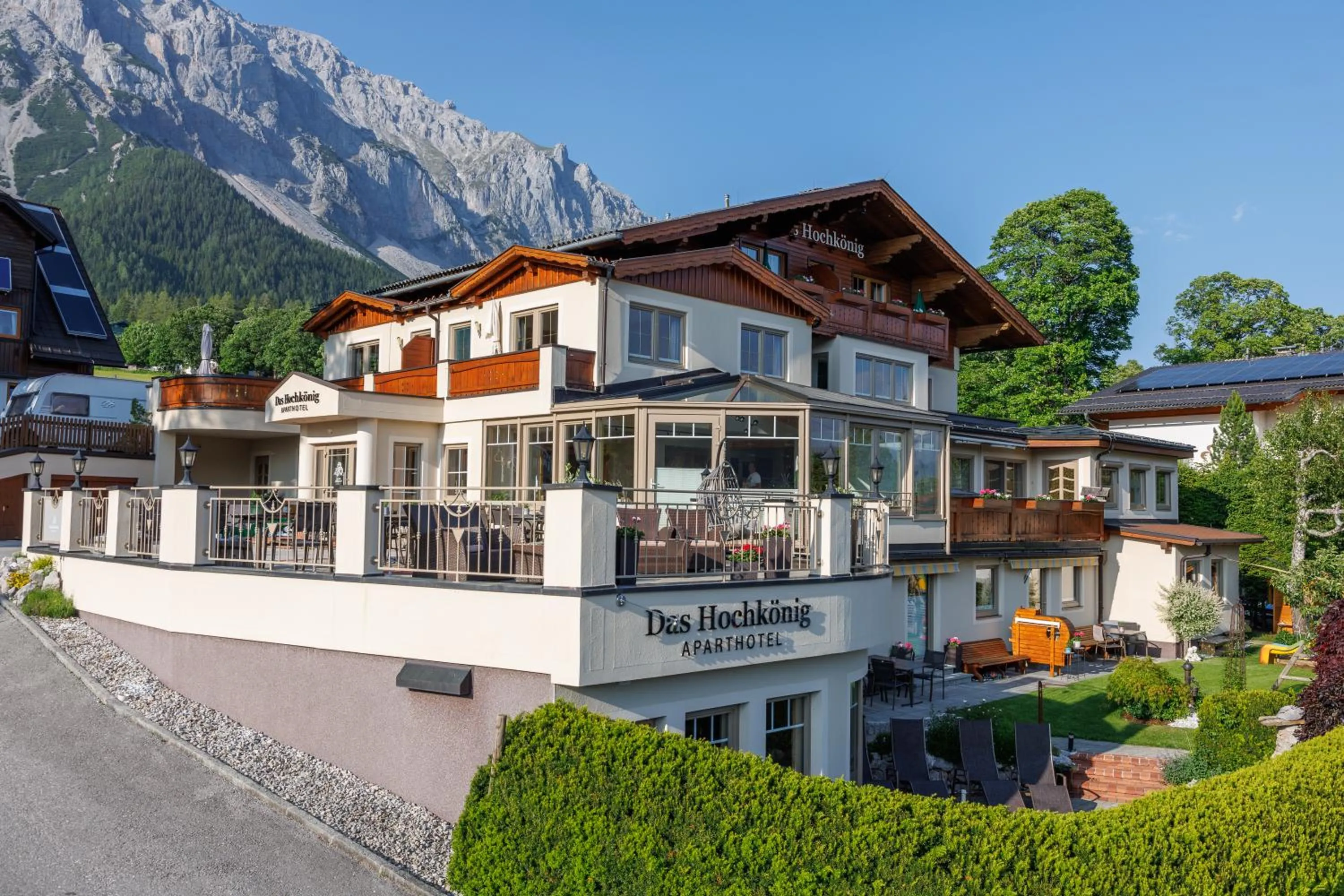 Property building in Aparthotel DAS Hochkönig