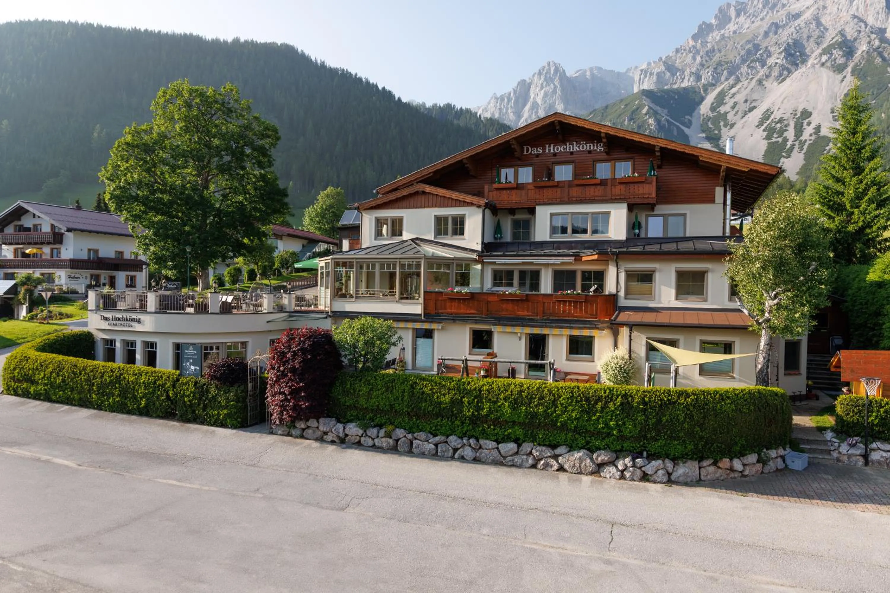 Property building in Aparthotel DAS Hochkönig