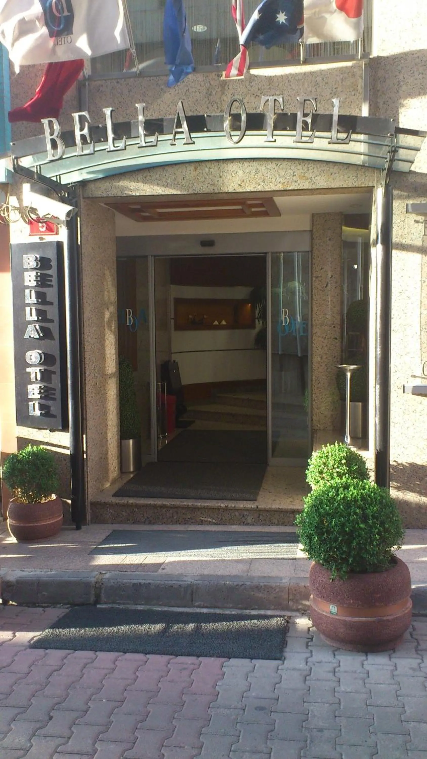 Facade/entrance in Bella Hotel