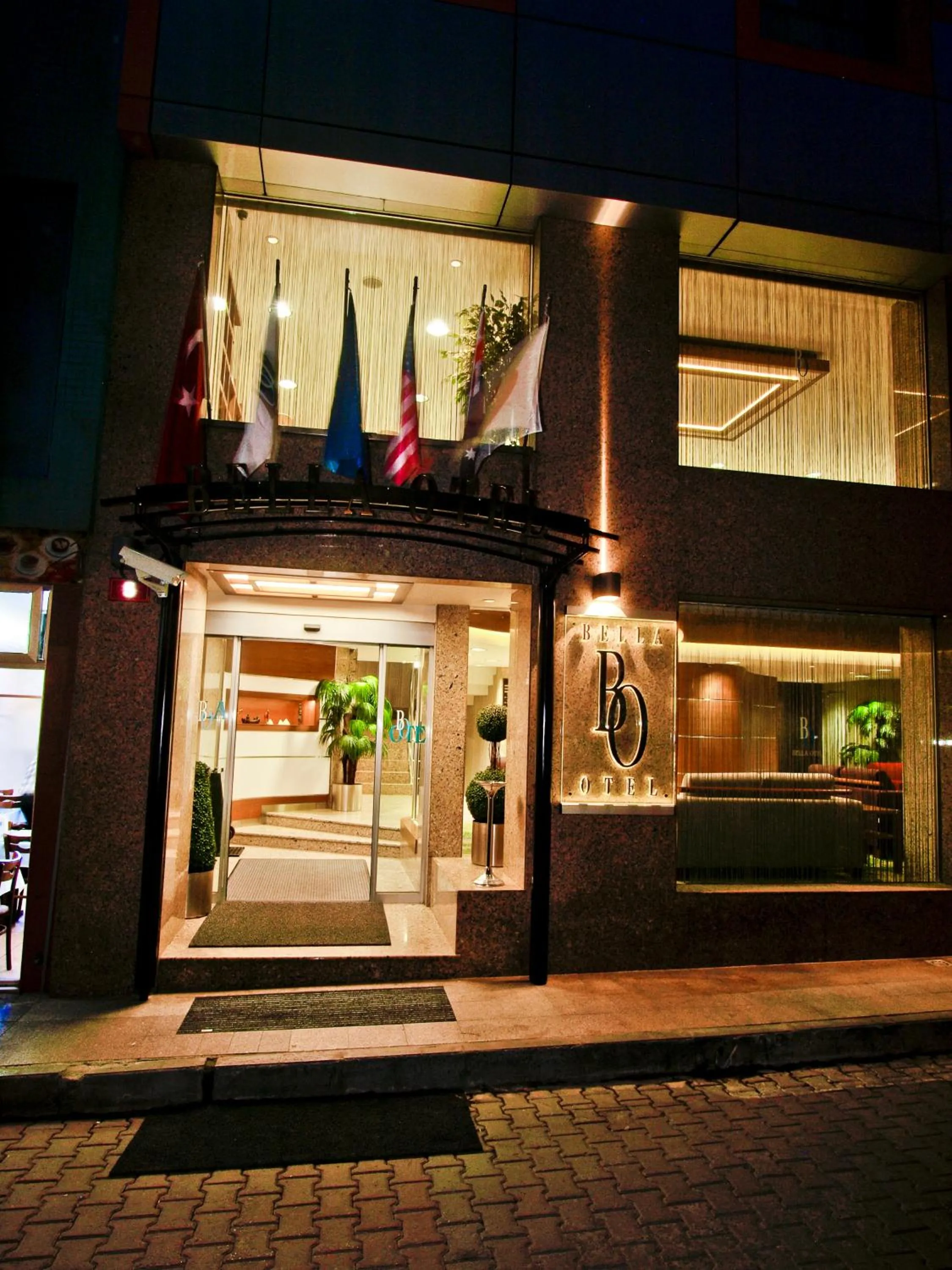 Facade/entrance in Bella Hotel