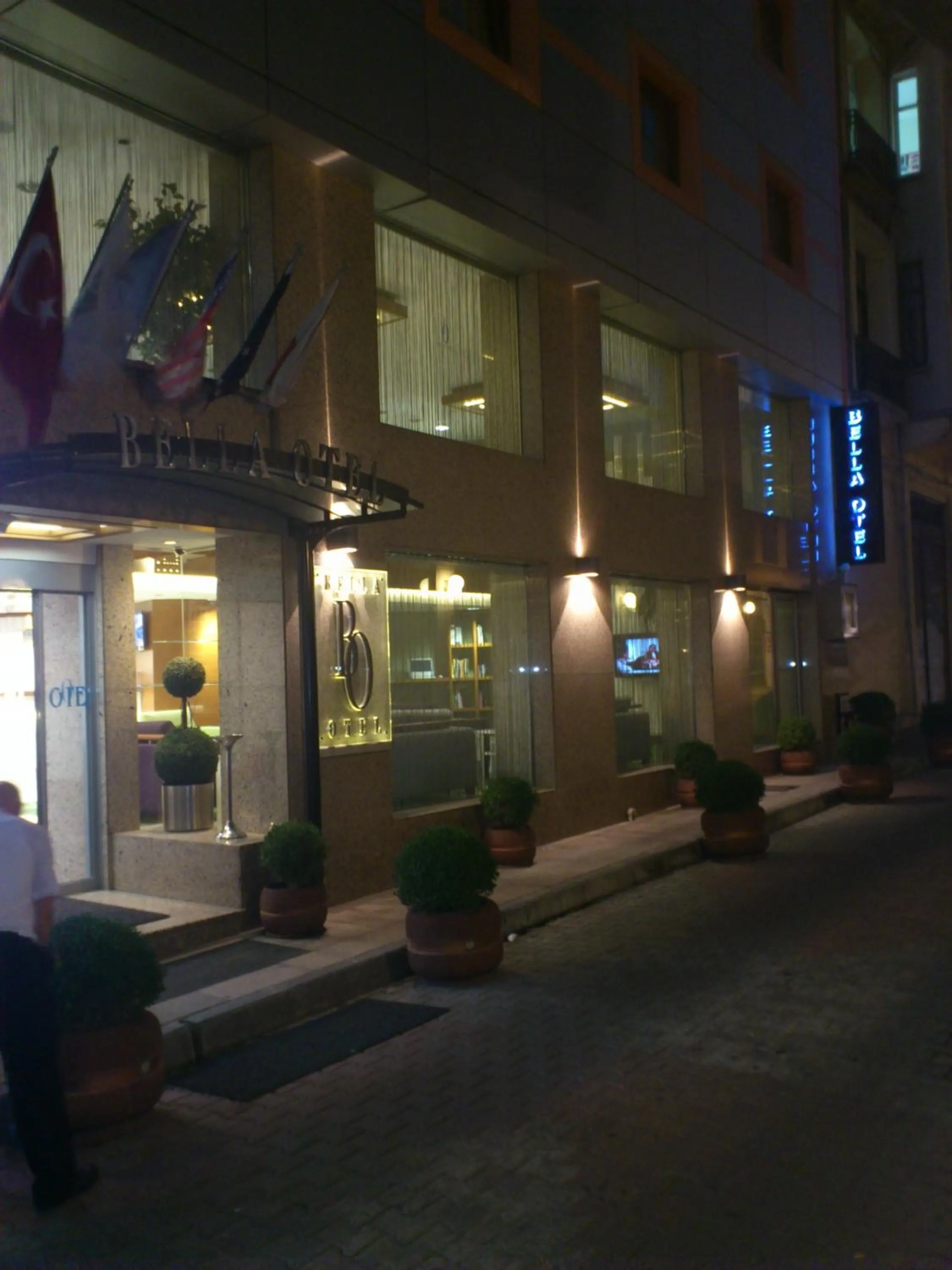 Facade/entrance in Bella Hotel