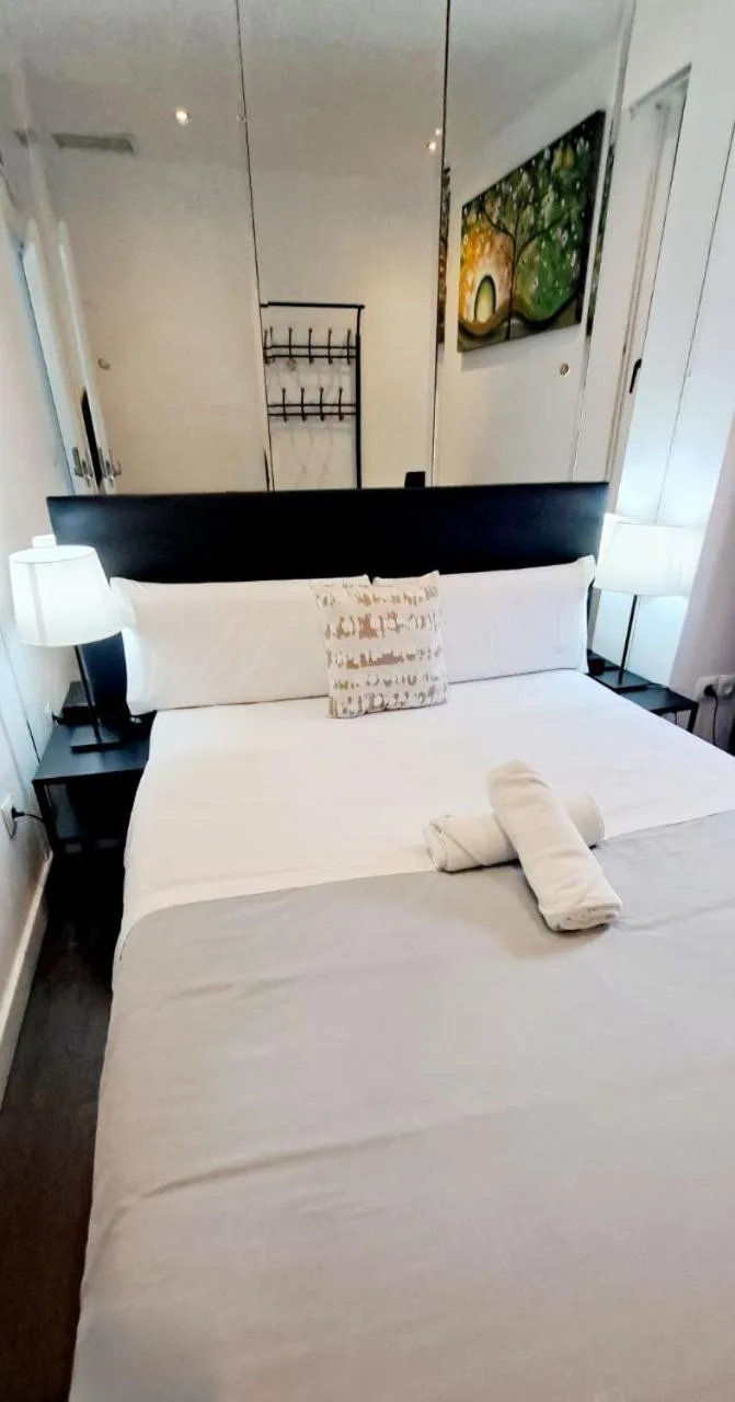 Bed in AYZ Ulises - Auto check-in property