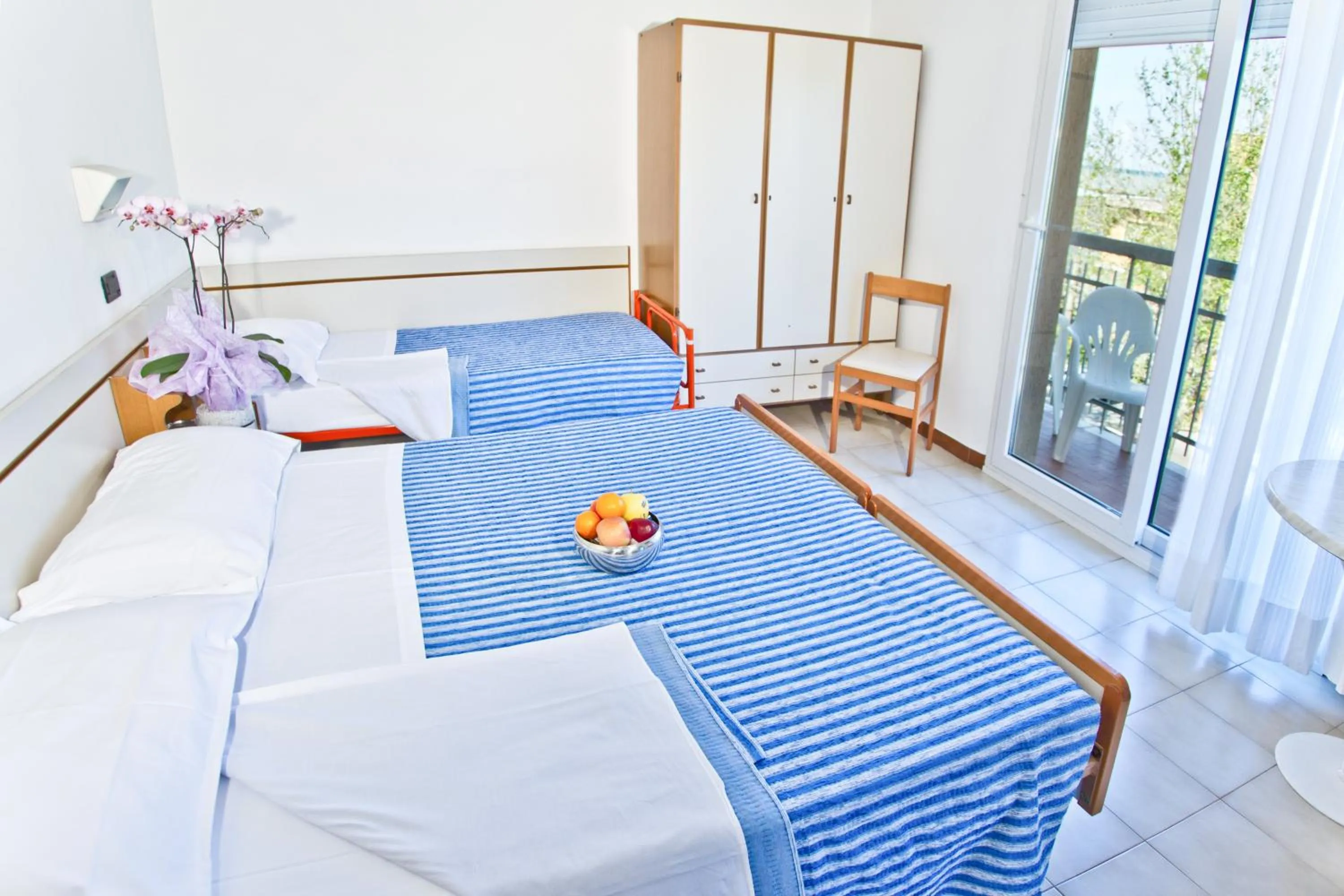 Bed in Hotel Montecarlo