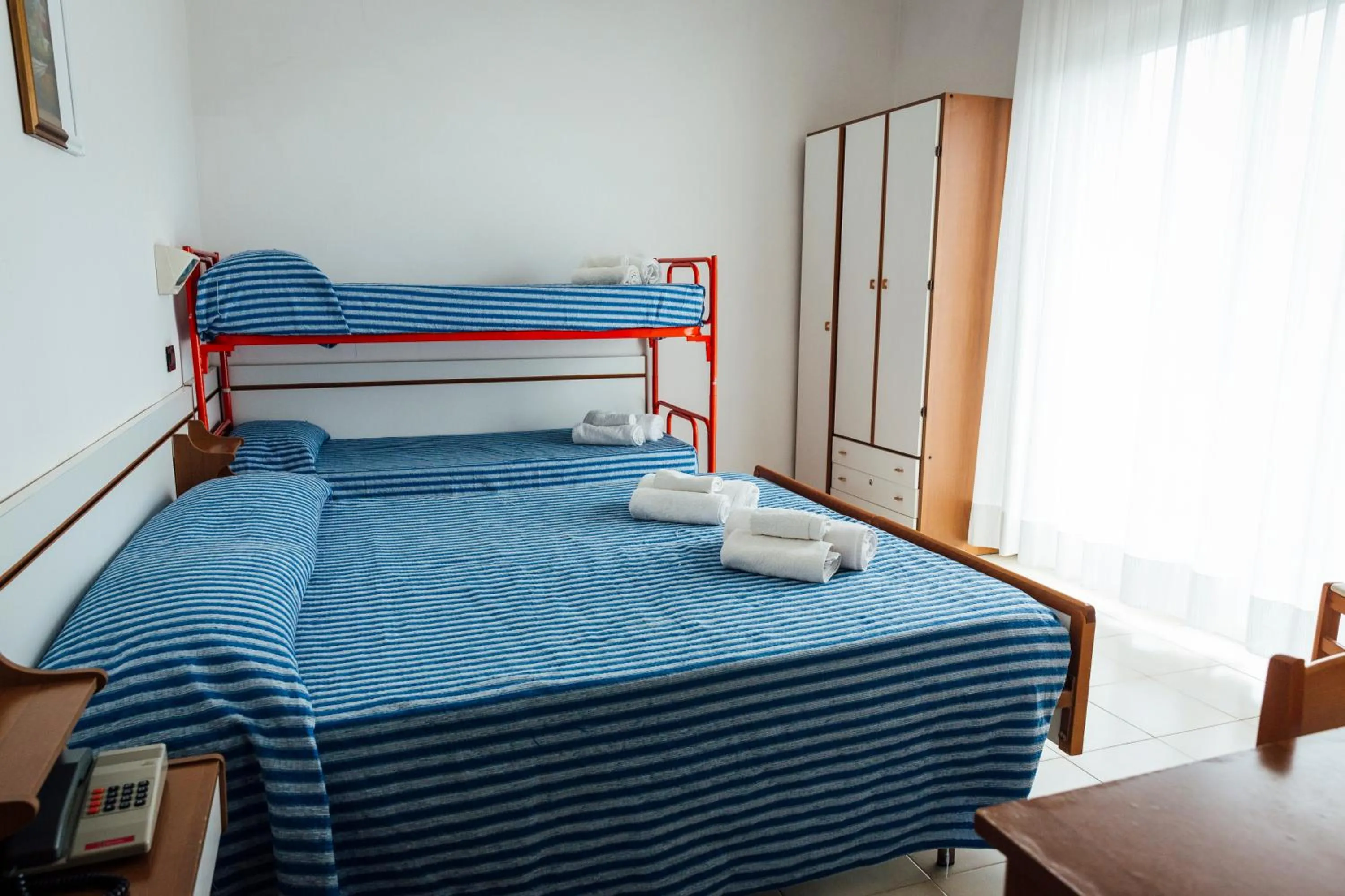 Bed in Hotel Montecarlo