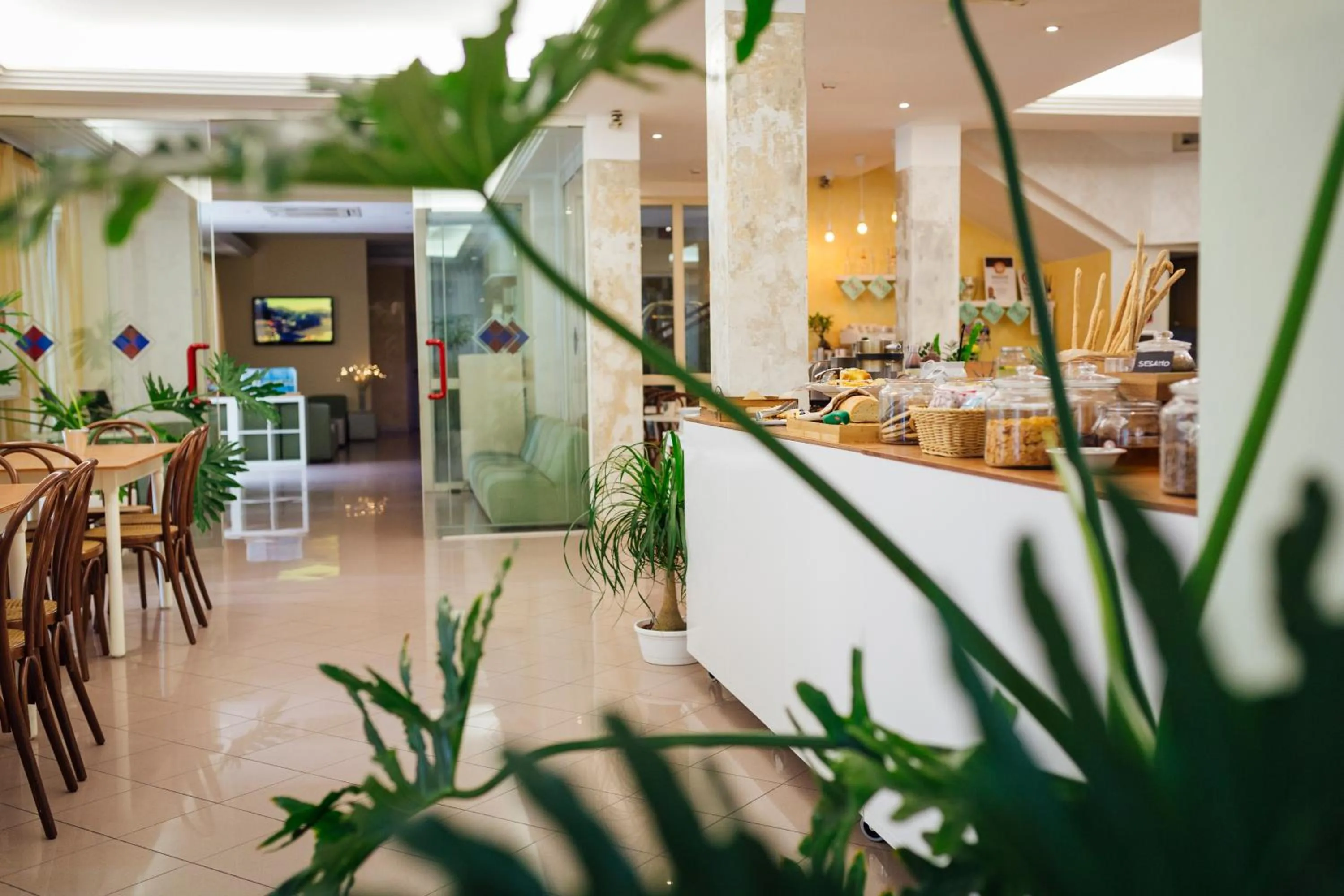 Lounge or bar in Hotel Montecarlo