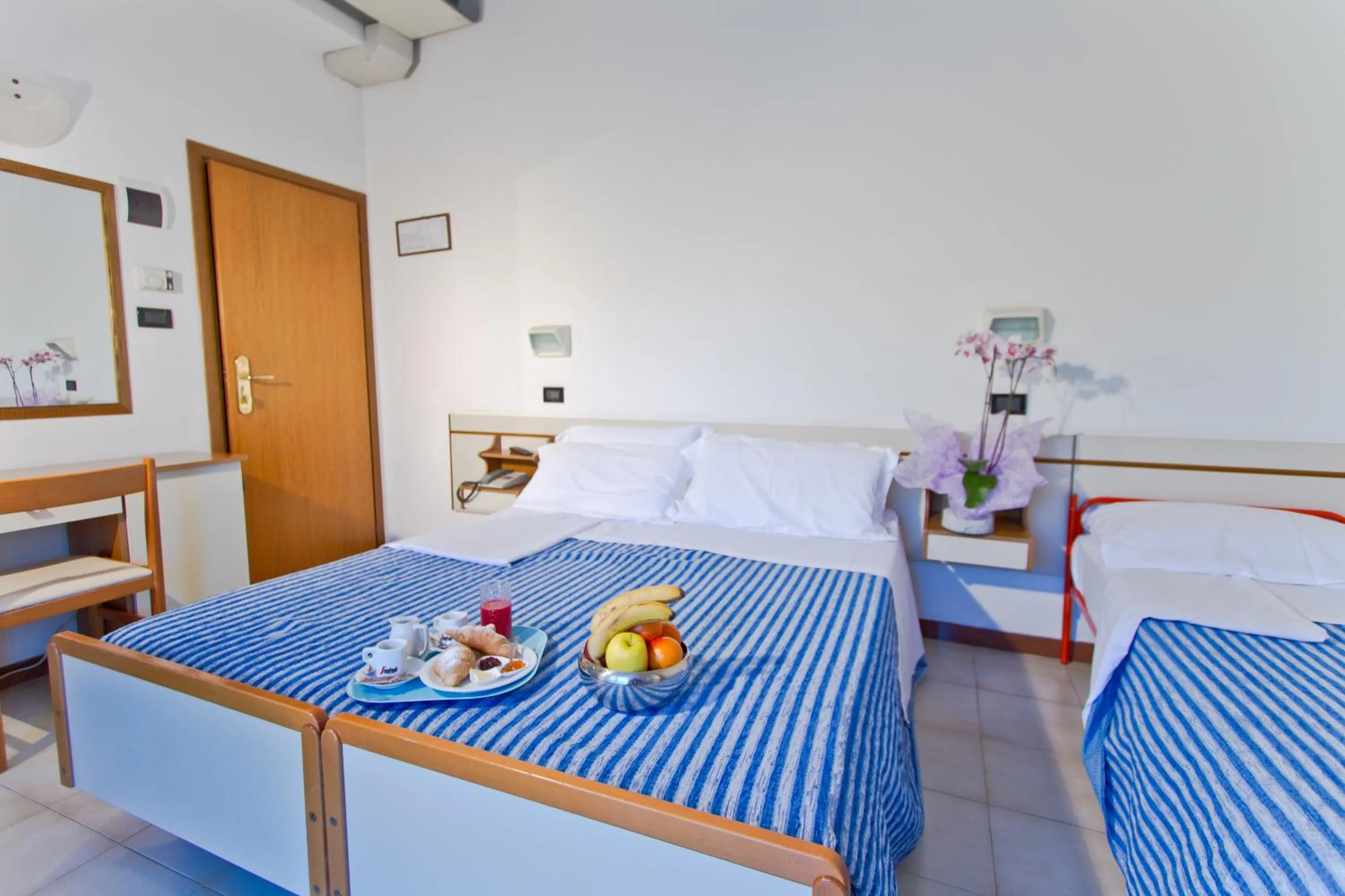 Bed in Hotel Montecarlo