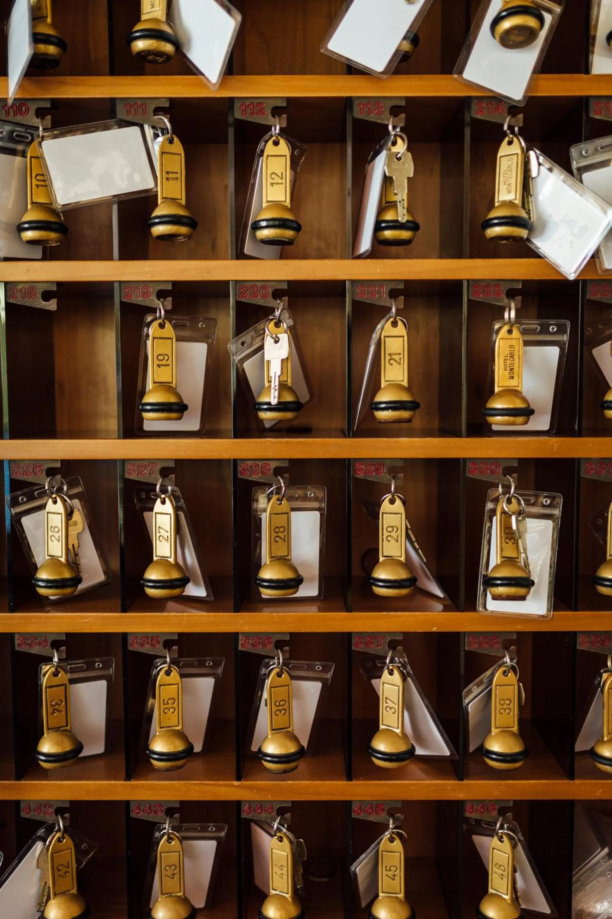 Lobby or reception in Hotel Montecarlo
