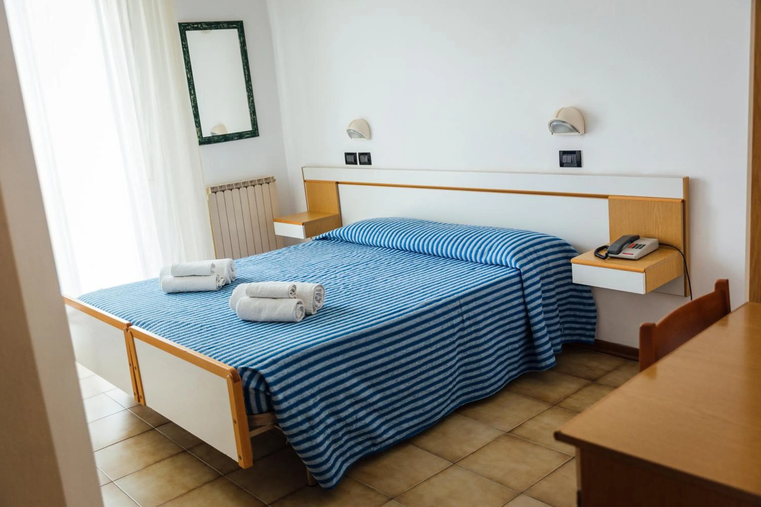 Bed in Hotel Montecarlo