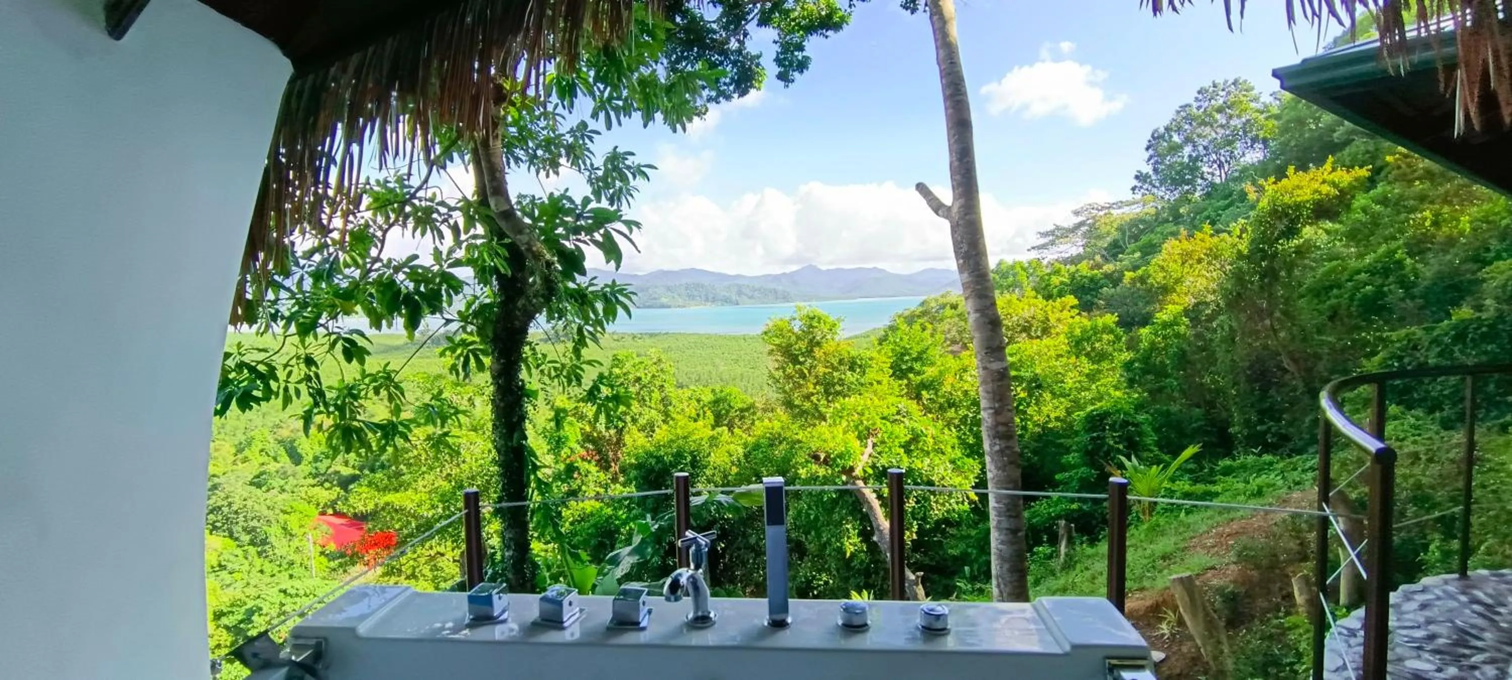 Garden view in RC Villas and Resorts