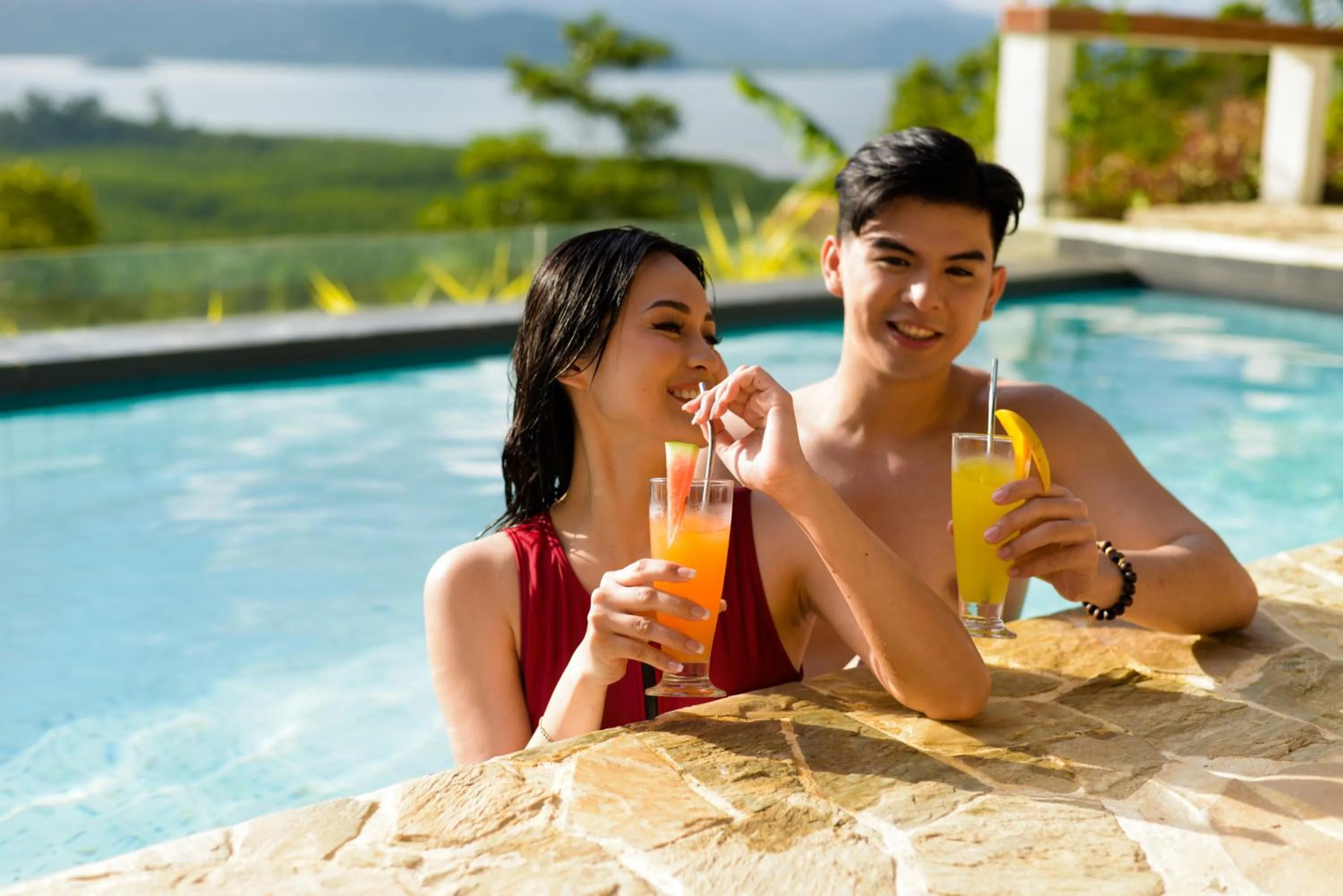 Swimming pool in RC Villas and Resorts