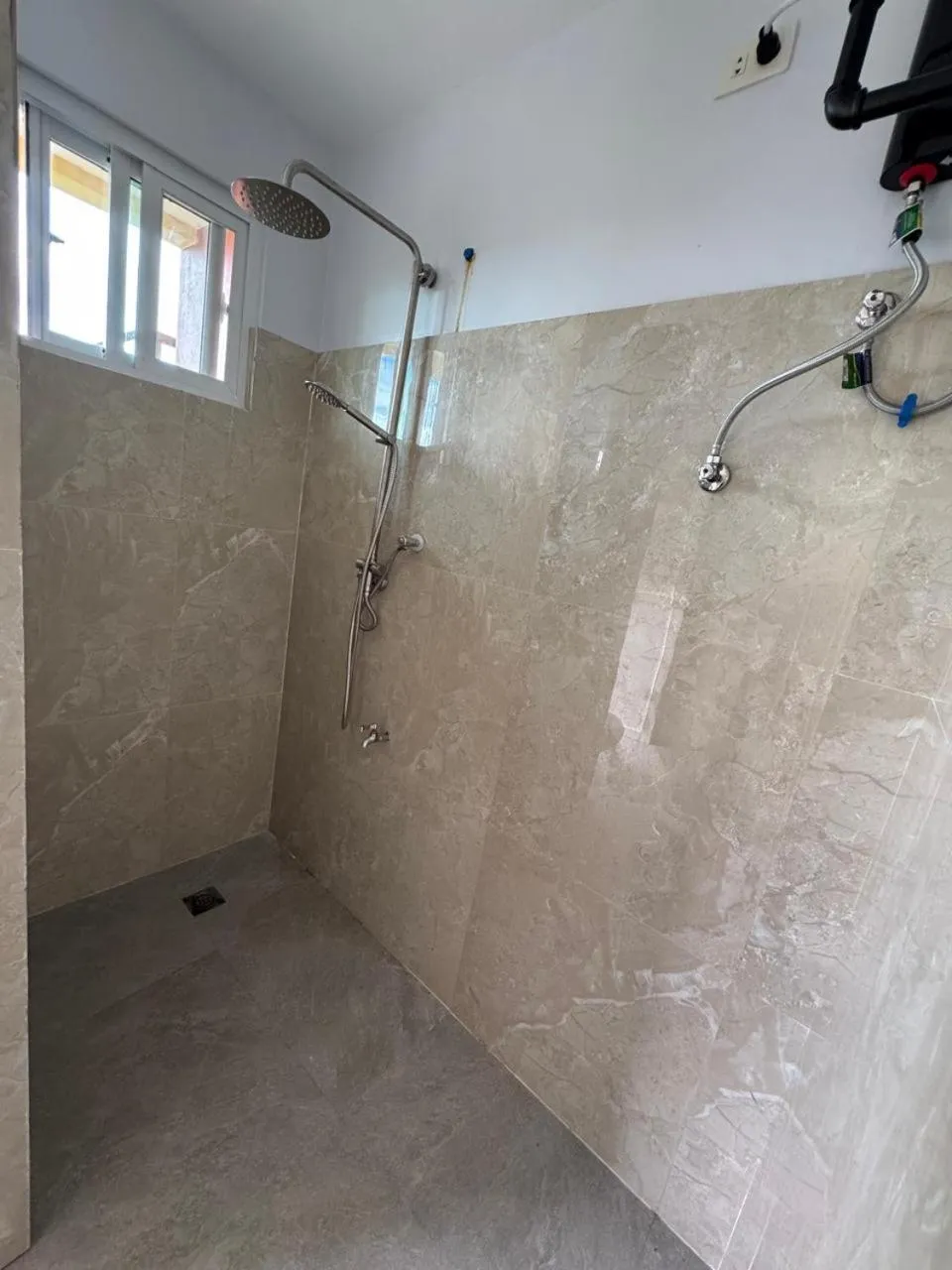 Shower in RC Villas and Resorts