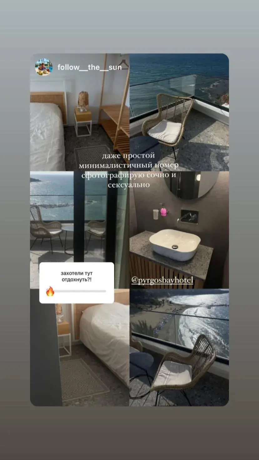 Bedroom in E.J. Pyrgos Bay Hotel Bedroom in E.J. Pyrgos Bay Hotel