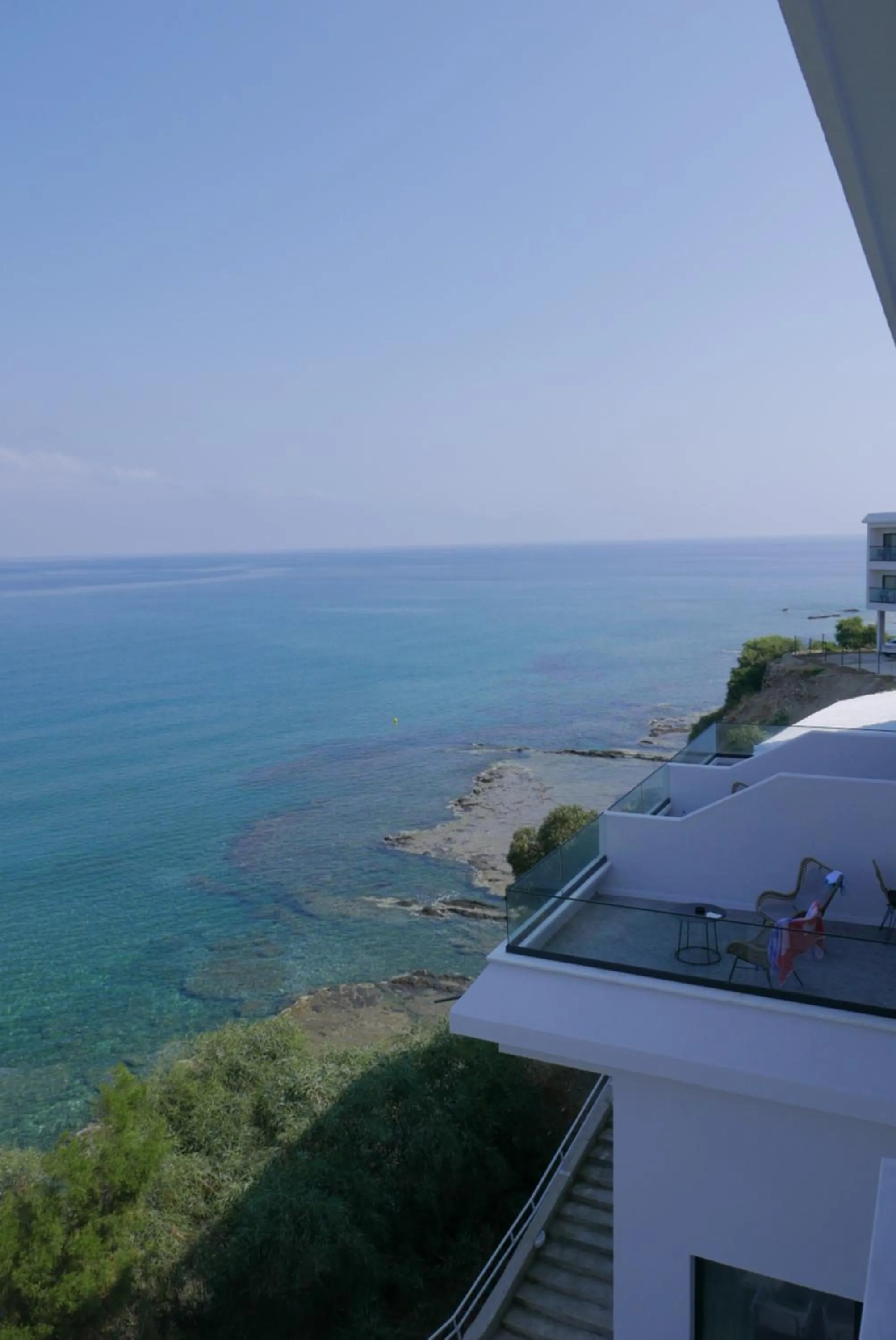 Balcony/Terrace in E.J. Pyrgos Bay Hotel