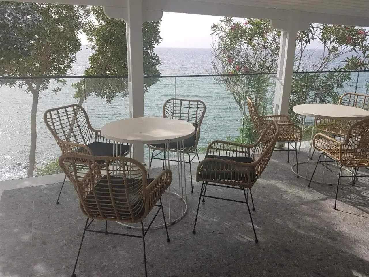 Sea view in E.J. Pyrgos Bay Hotel Sea view in E.J. Pyrgos Bay Hotel