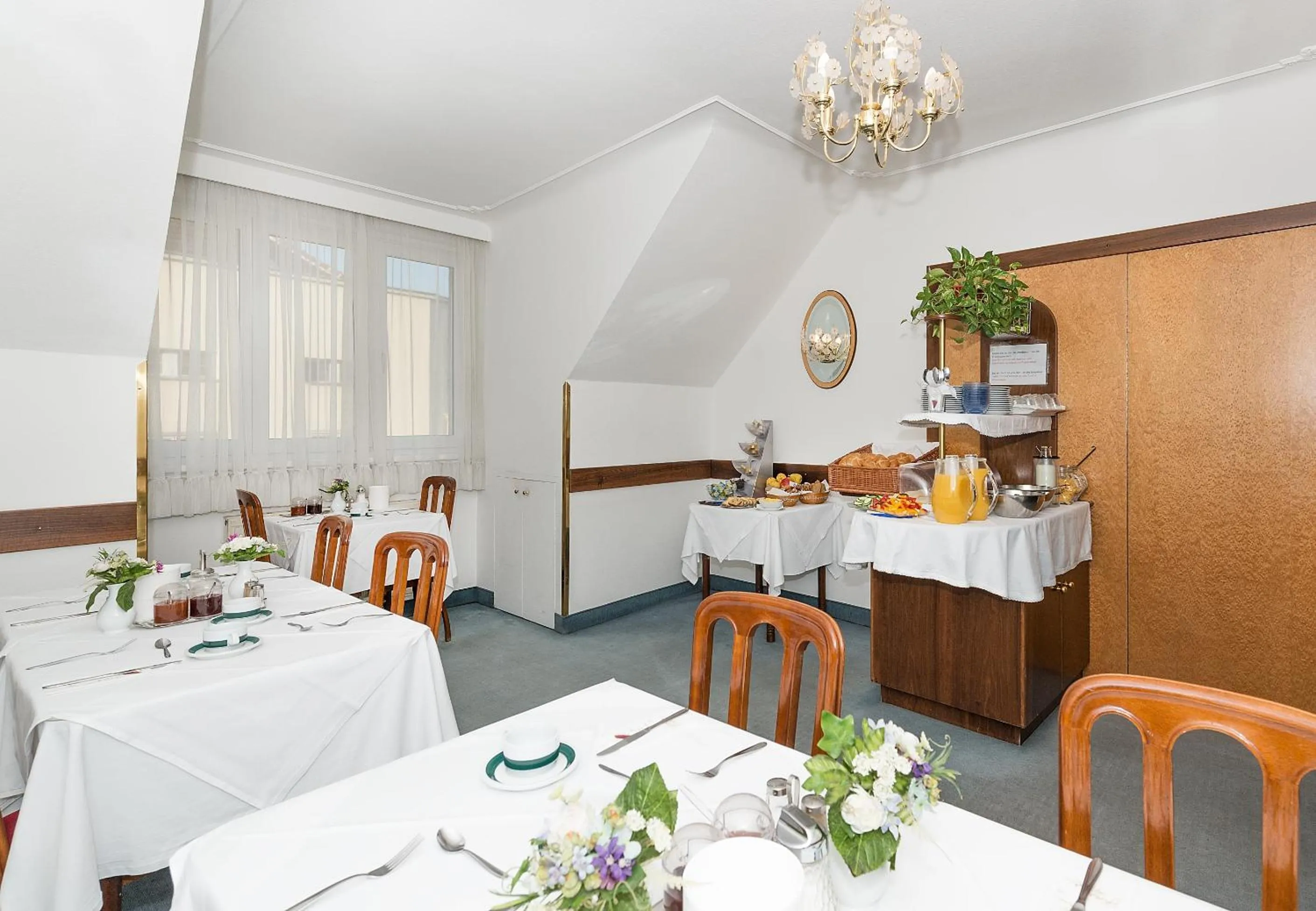 Restaurant/places to eat in Pension Dr. Geissler