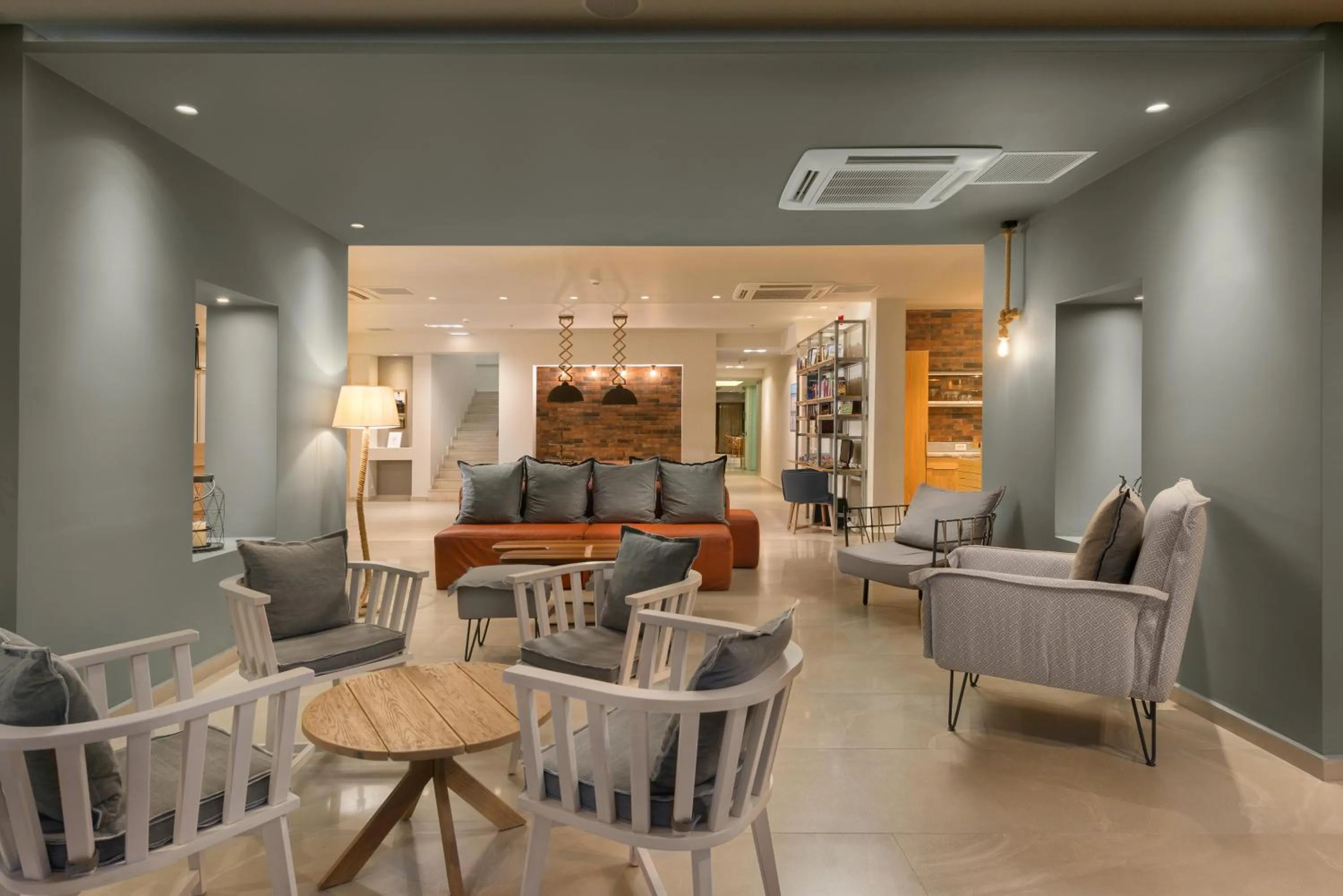 Lobby or reception in Matoula Beach