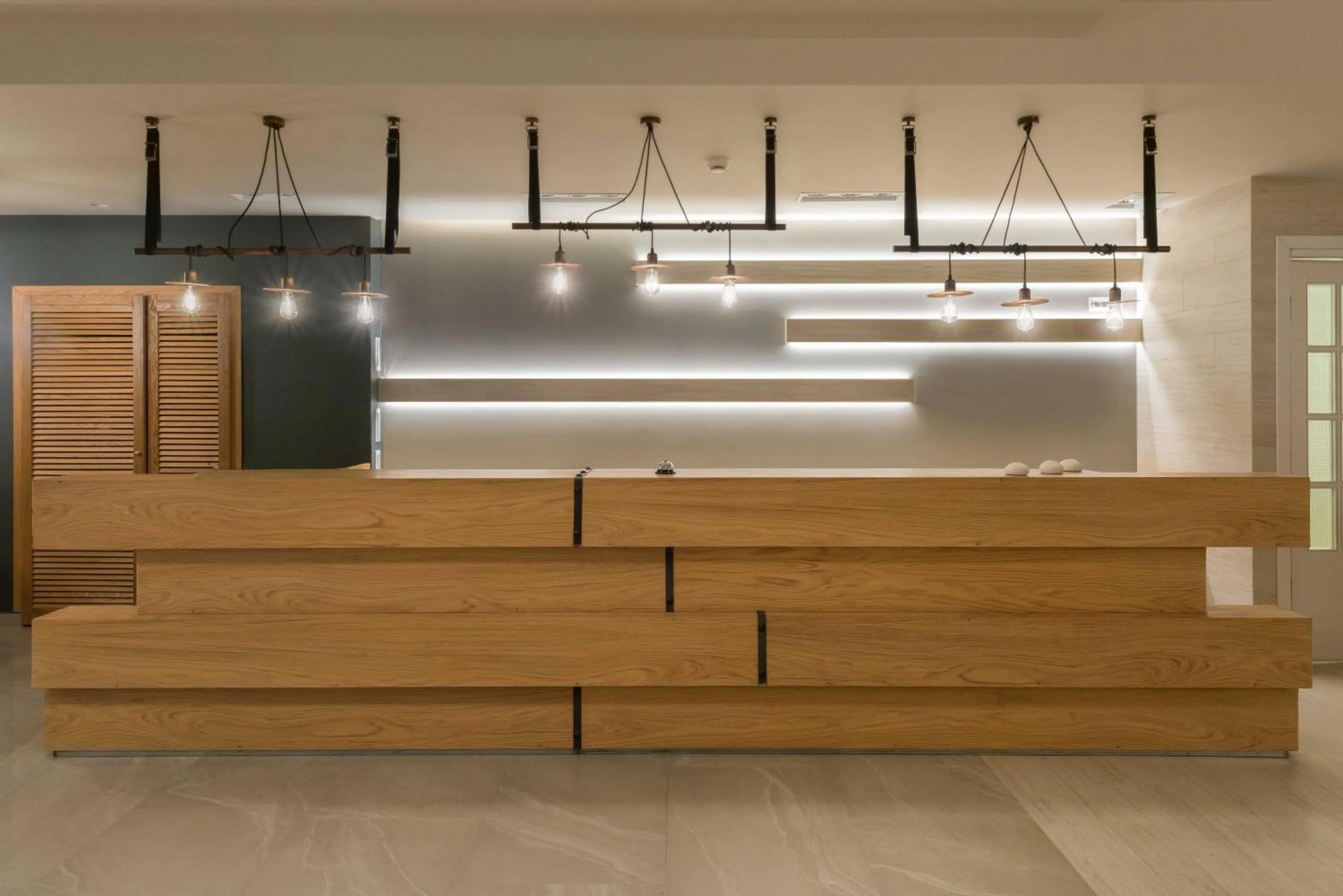 Lobby or reception in Matoula Beach