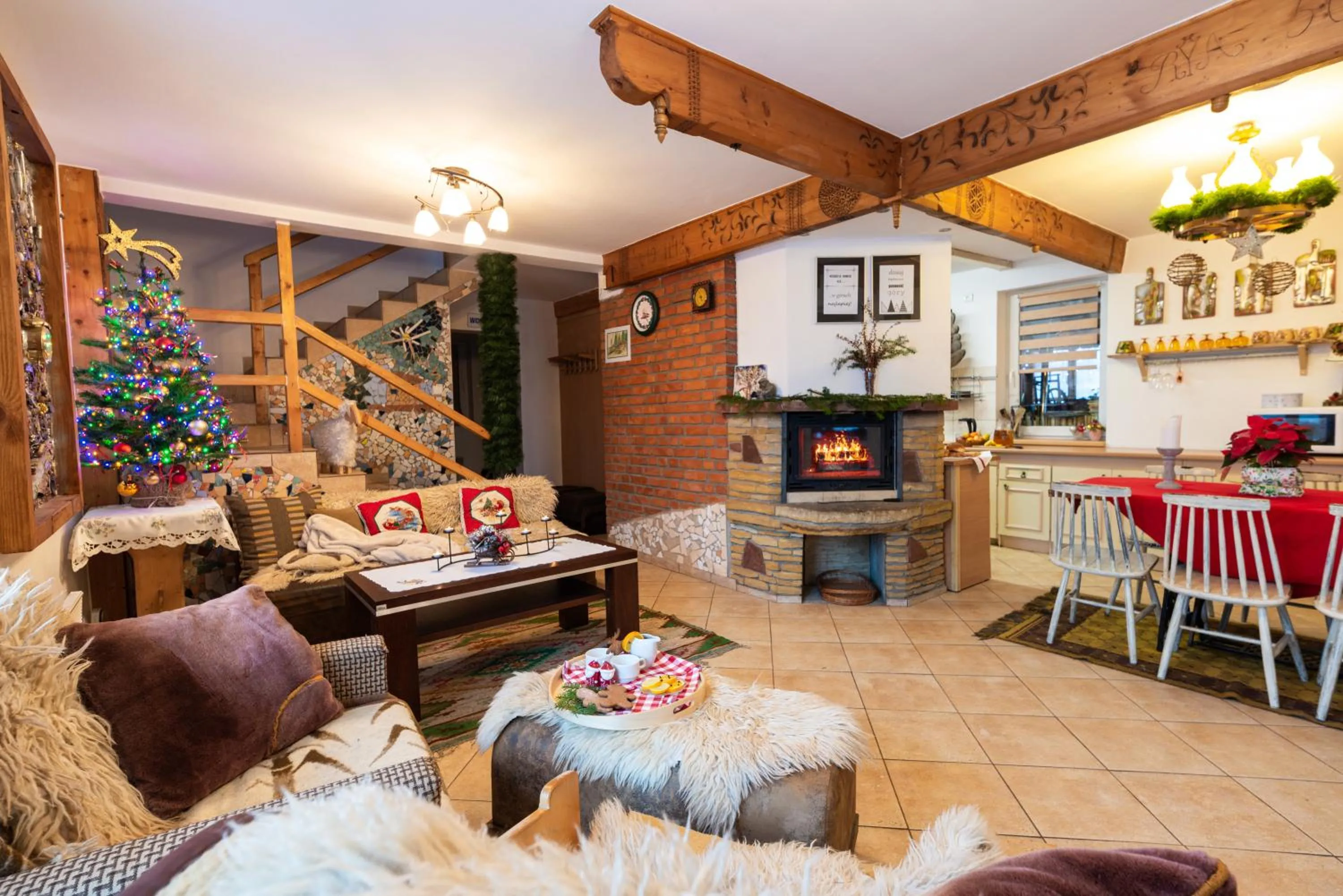 Living room in Bacówka u Winiarskich