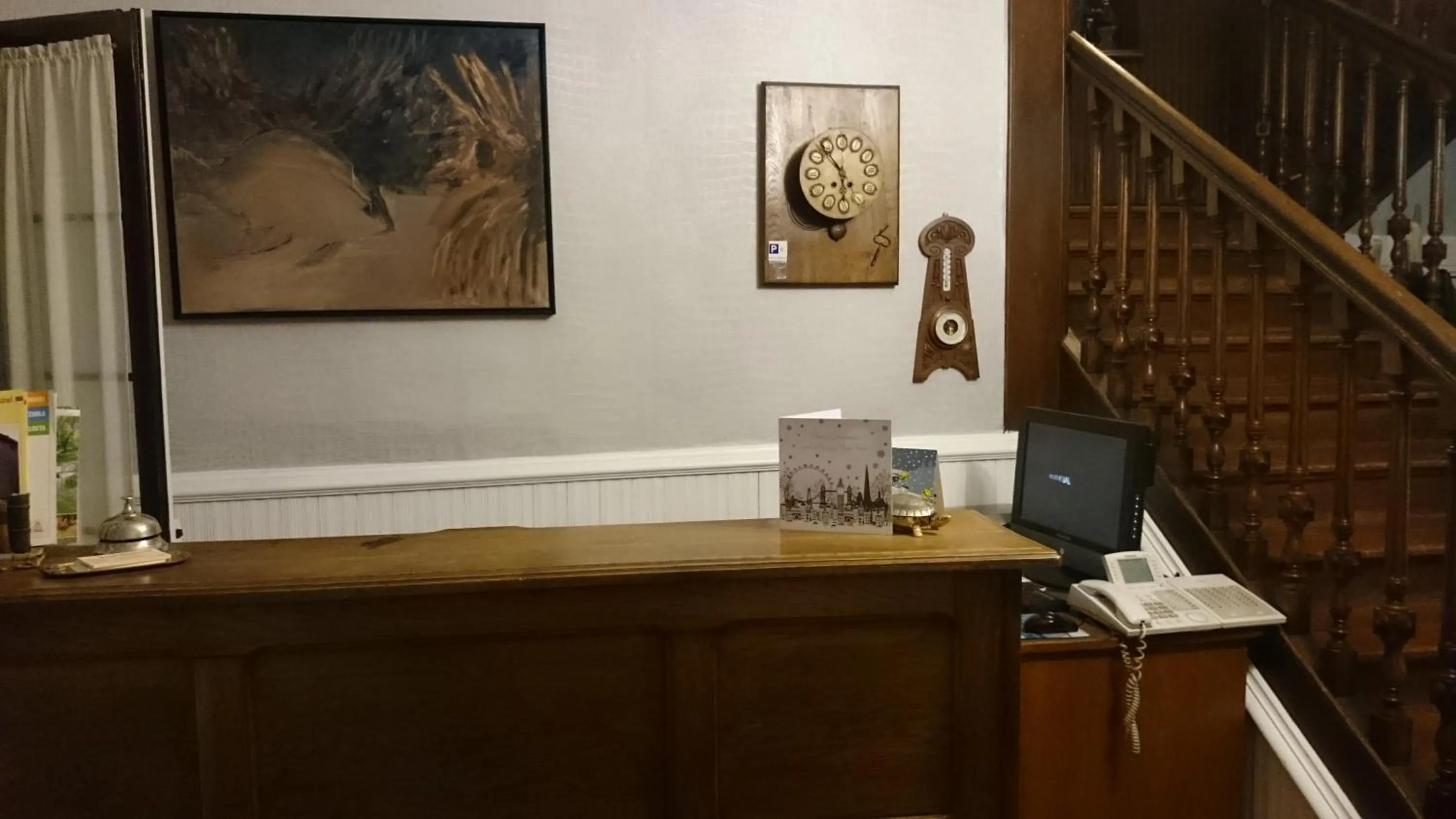 Lobby or reception in Hotel Ormazabal