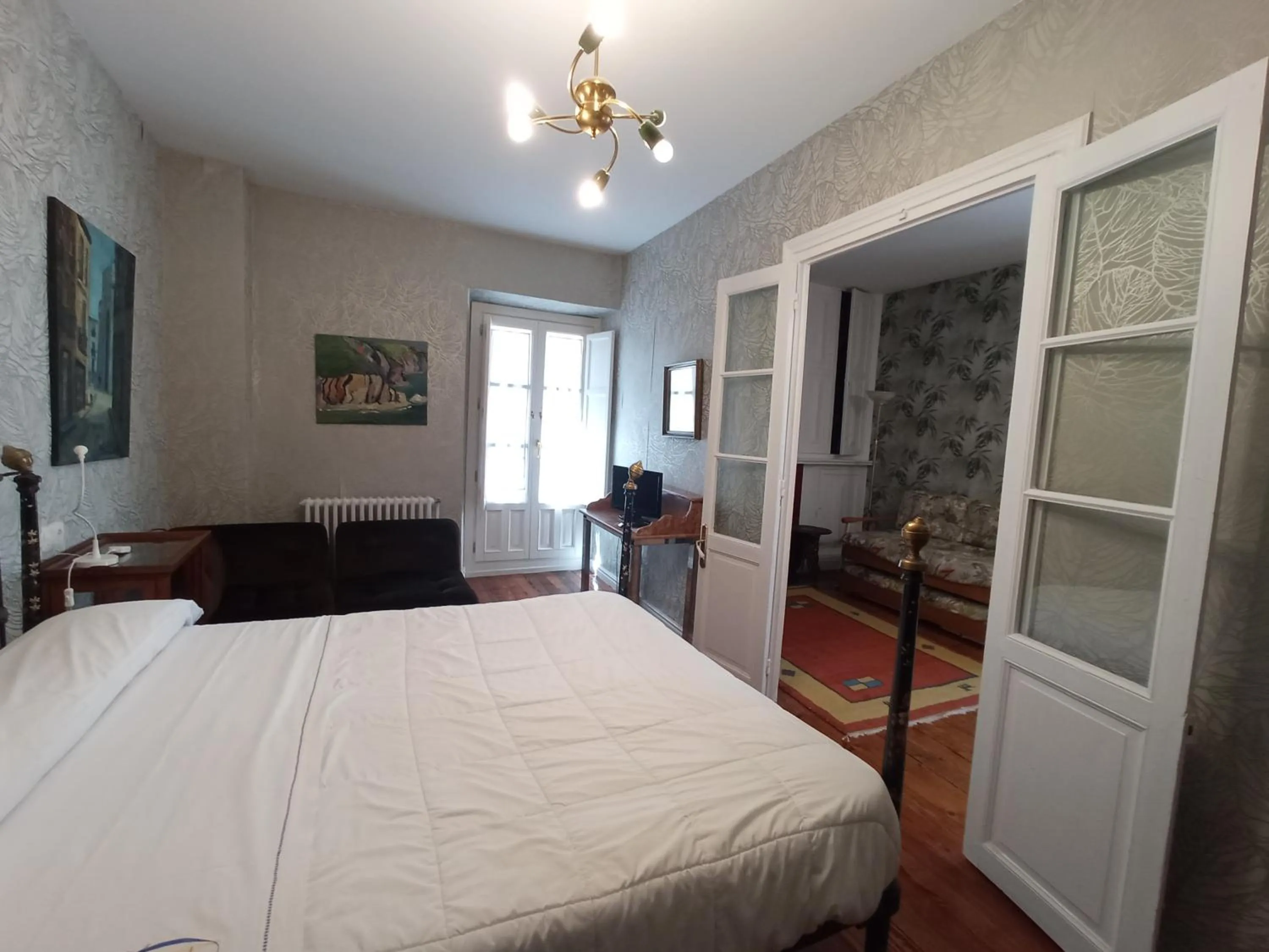 Bed in Hotel Ormazabal